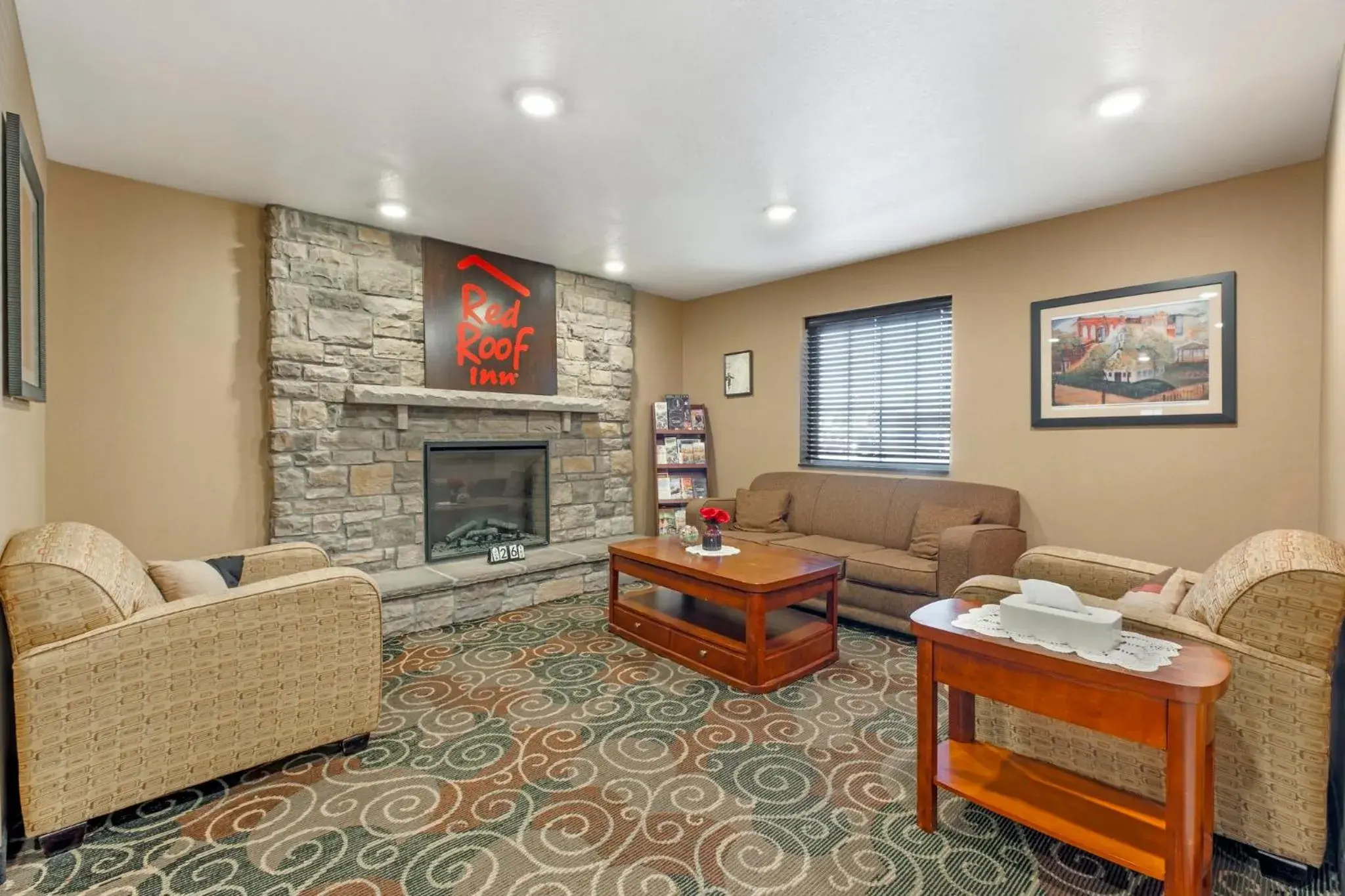 Lobby or reception in Red Roof Inn Charlestown Lobby or reception in Red Roof Inn Charlestown