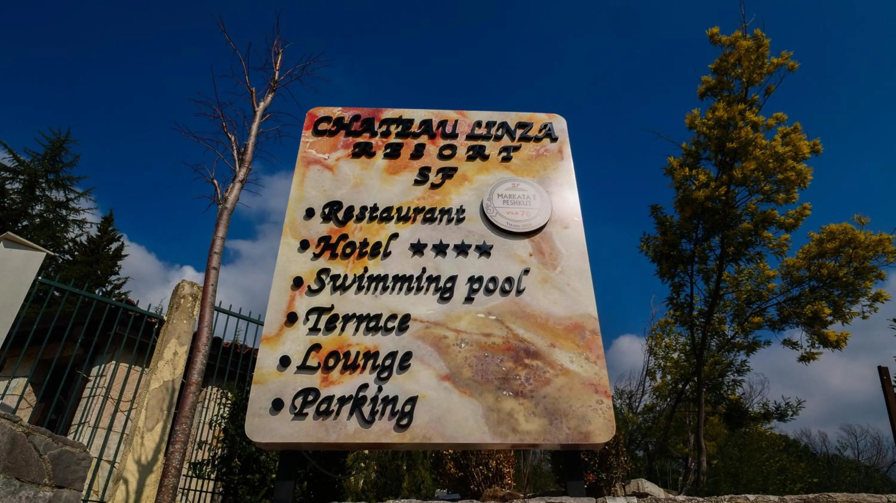 Street view in Chateau Linza Resort