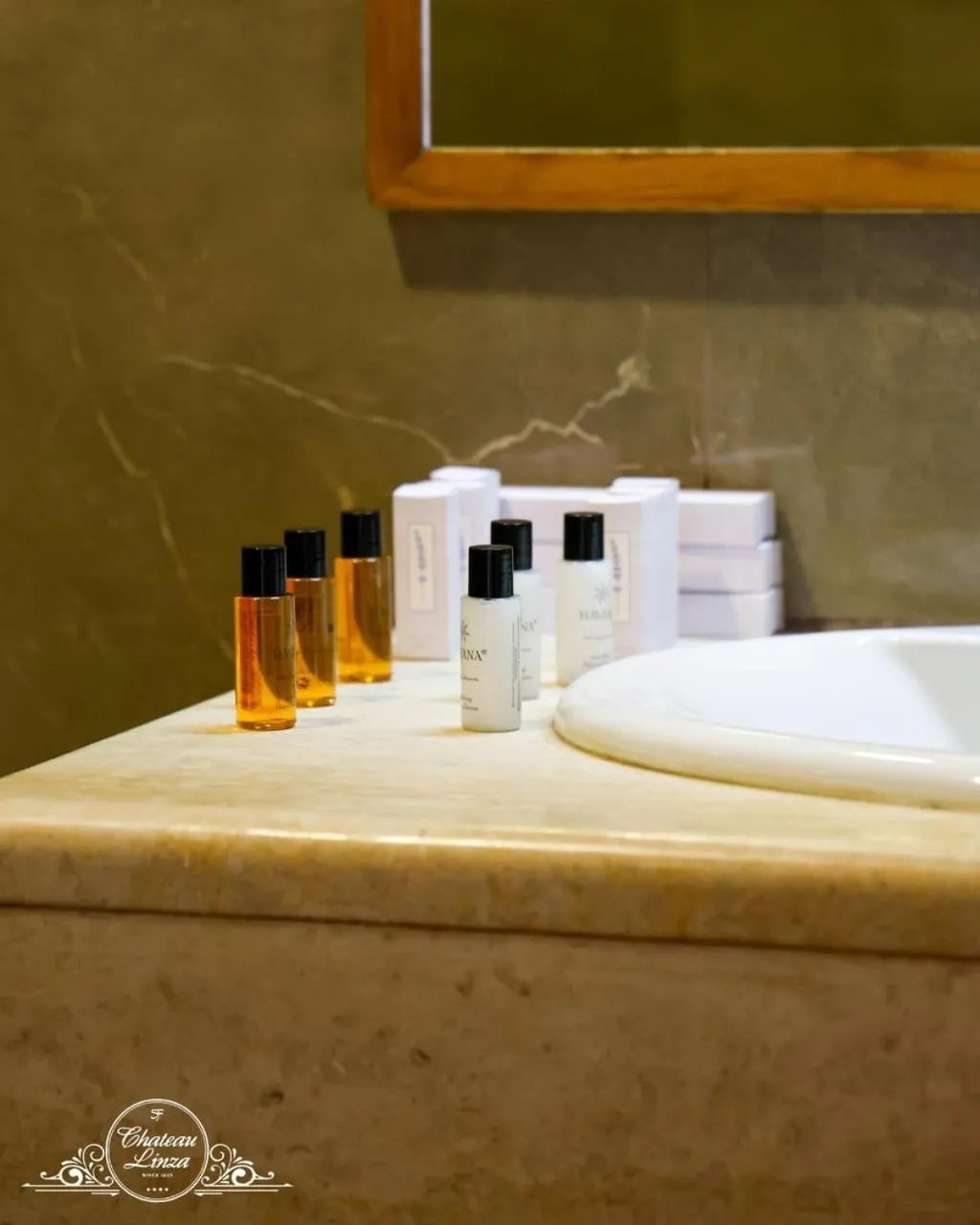 Bathroom in Chateau Linza Resort