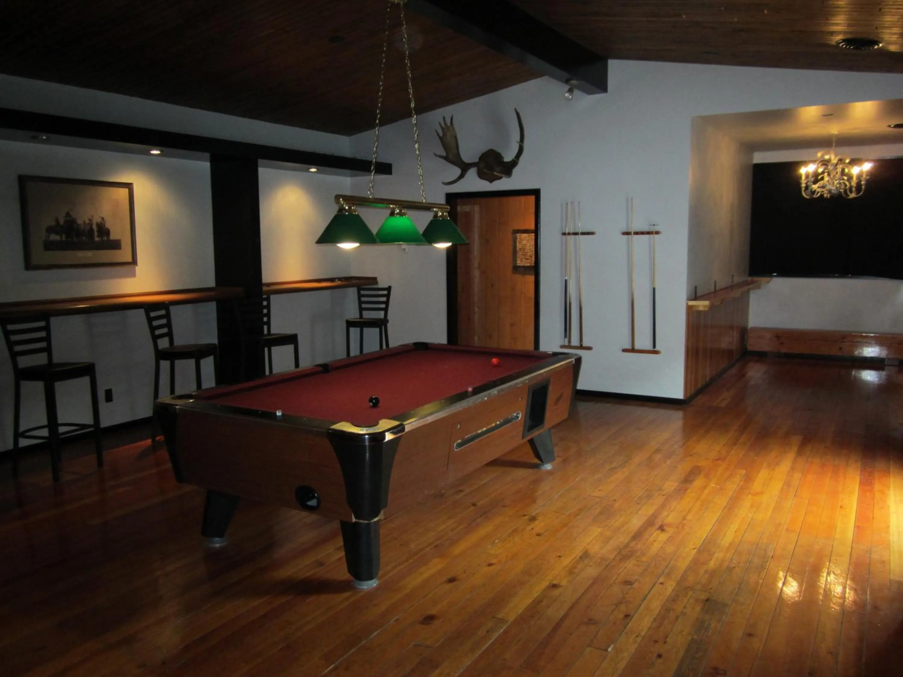 Billiard in The Mighty Fraser Motel