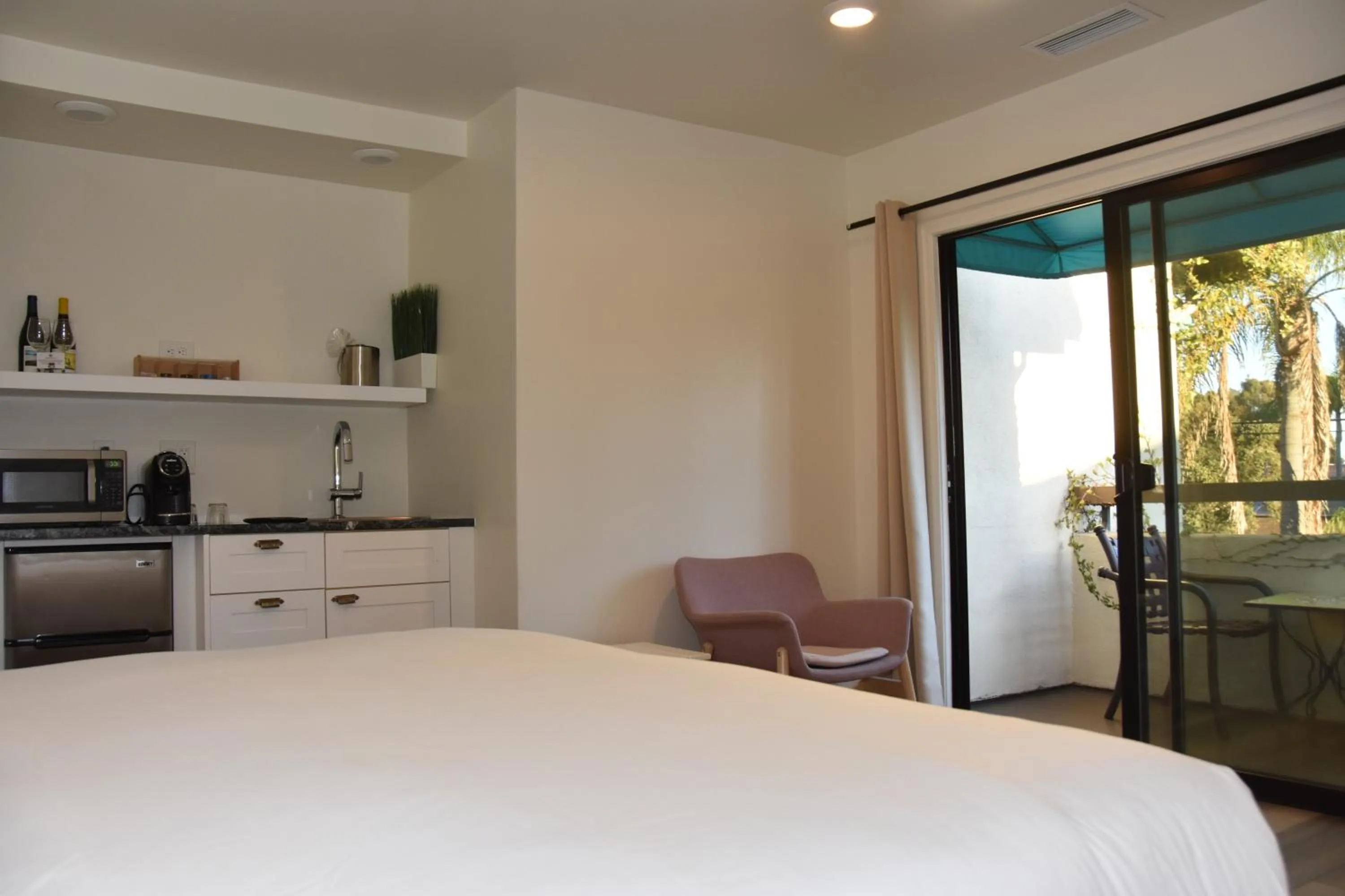 Bed in The Franciscan Hotel