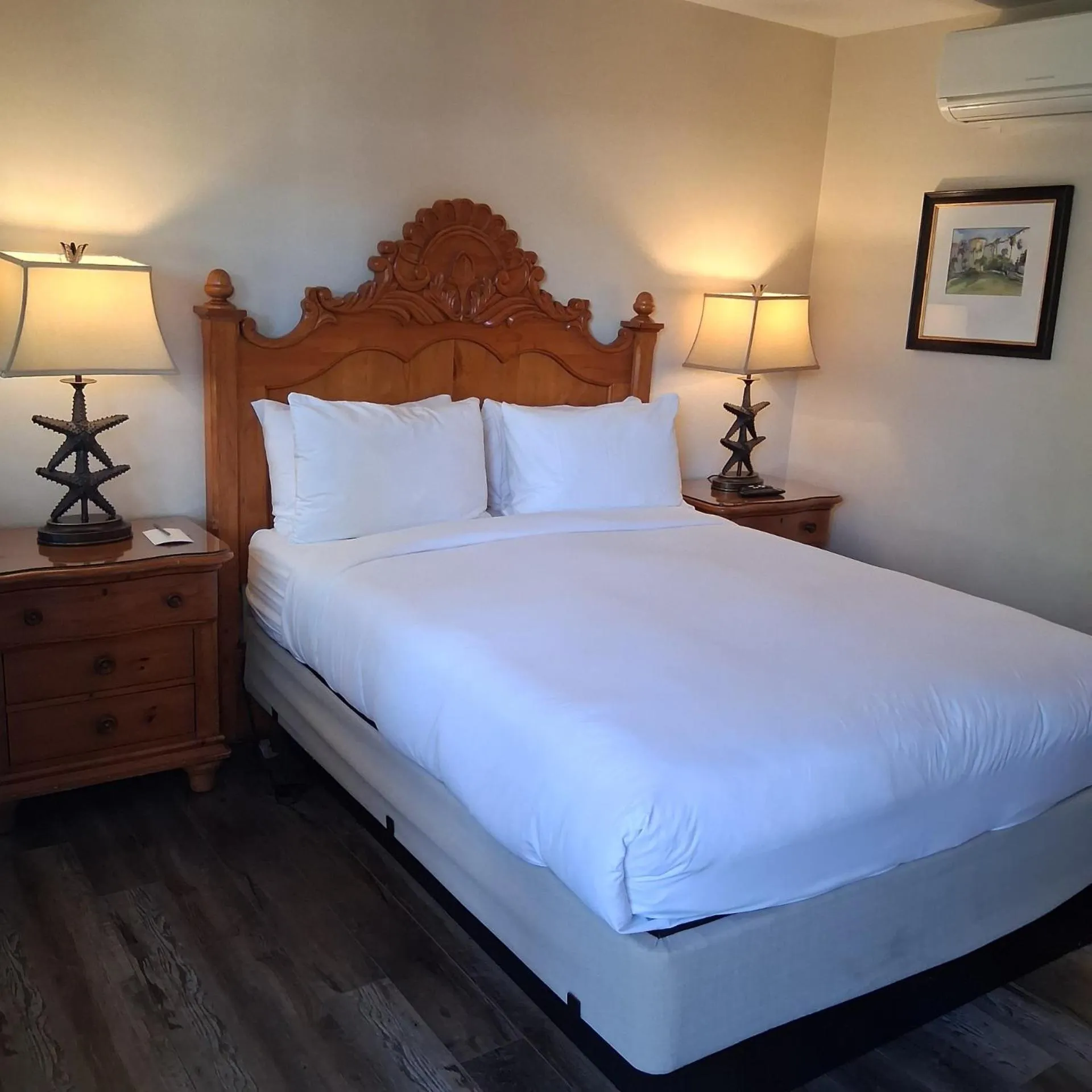 Bed in The Franciscan Hotel