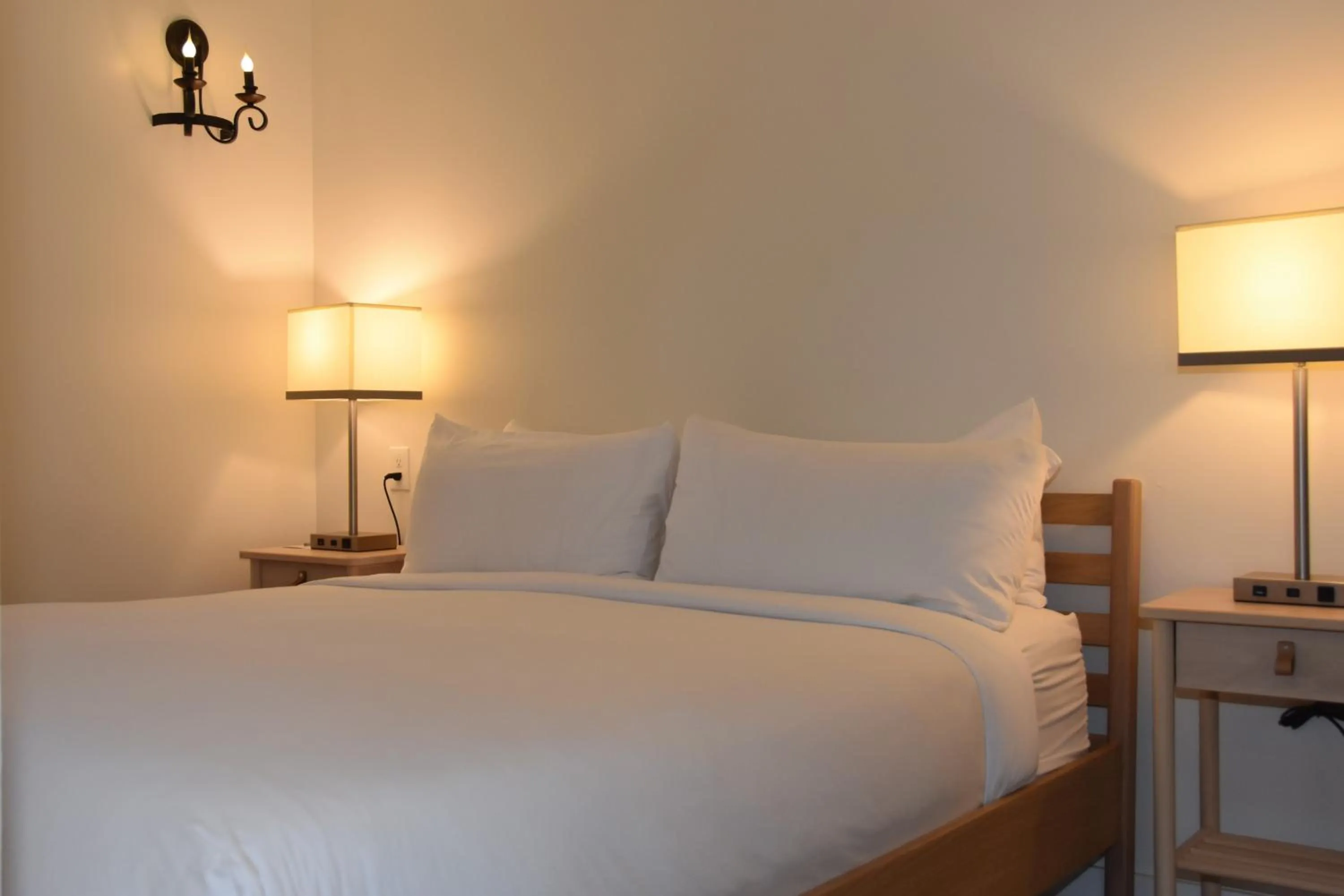 Bed in The Franciscan Hotel