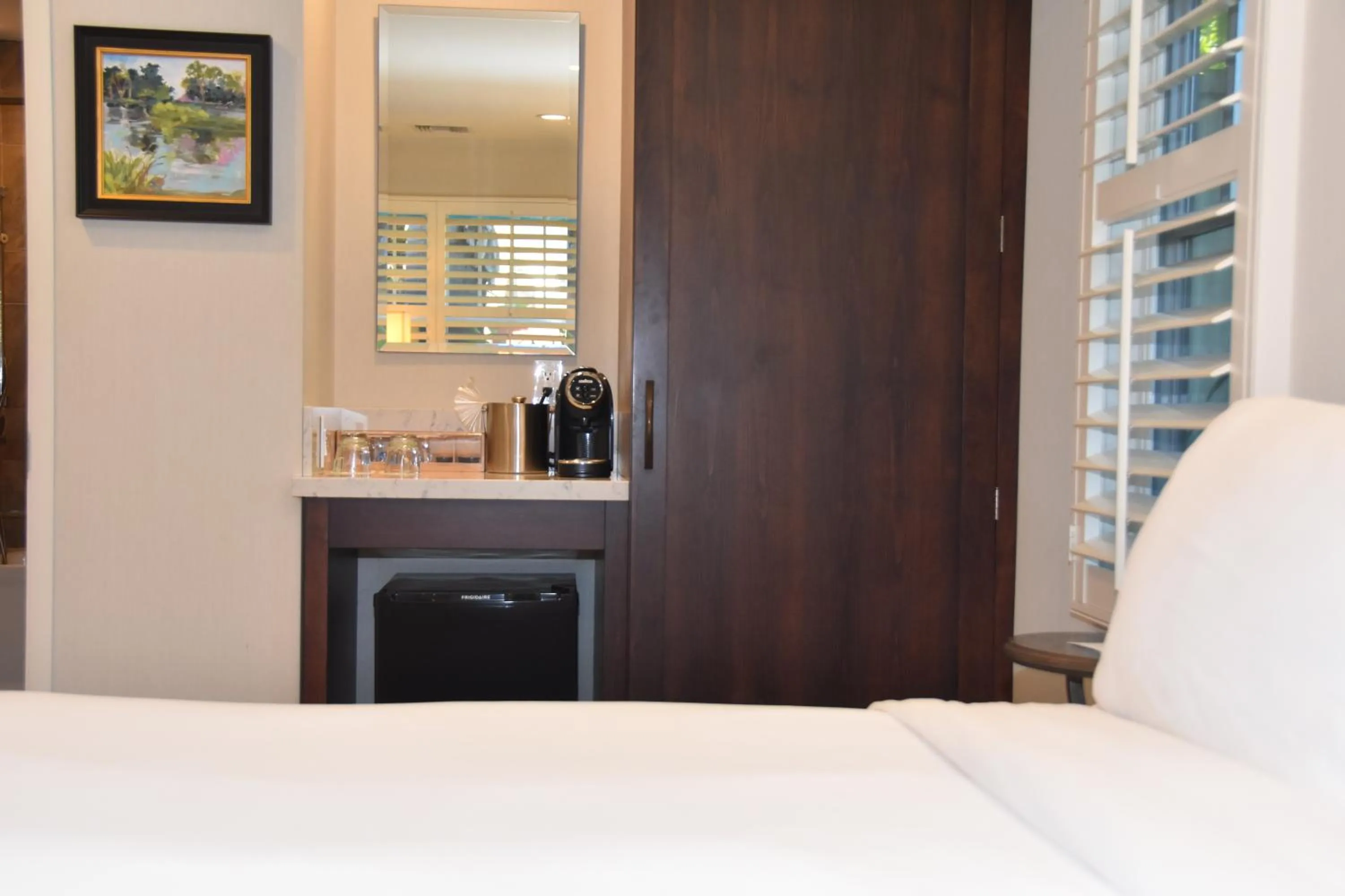 Bed in The Franciscan Hotel