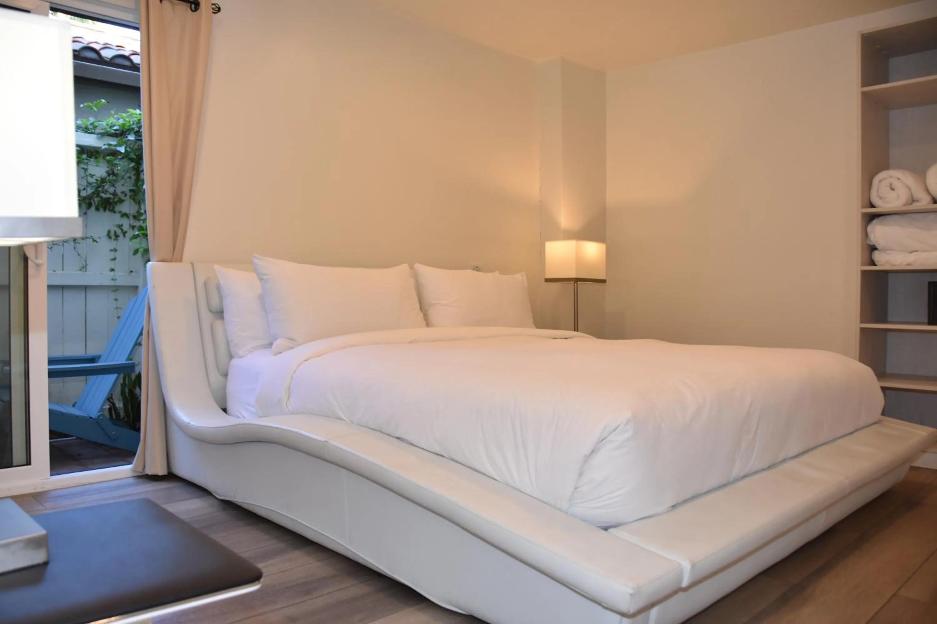 Bed in The Franciscan Hotel