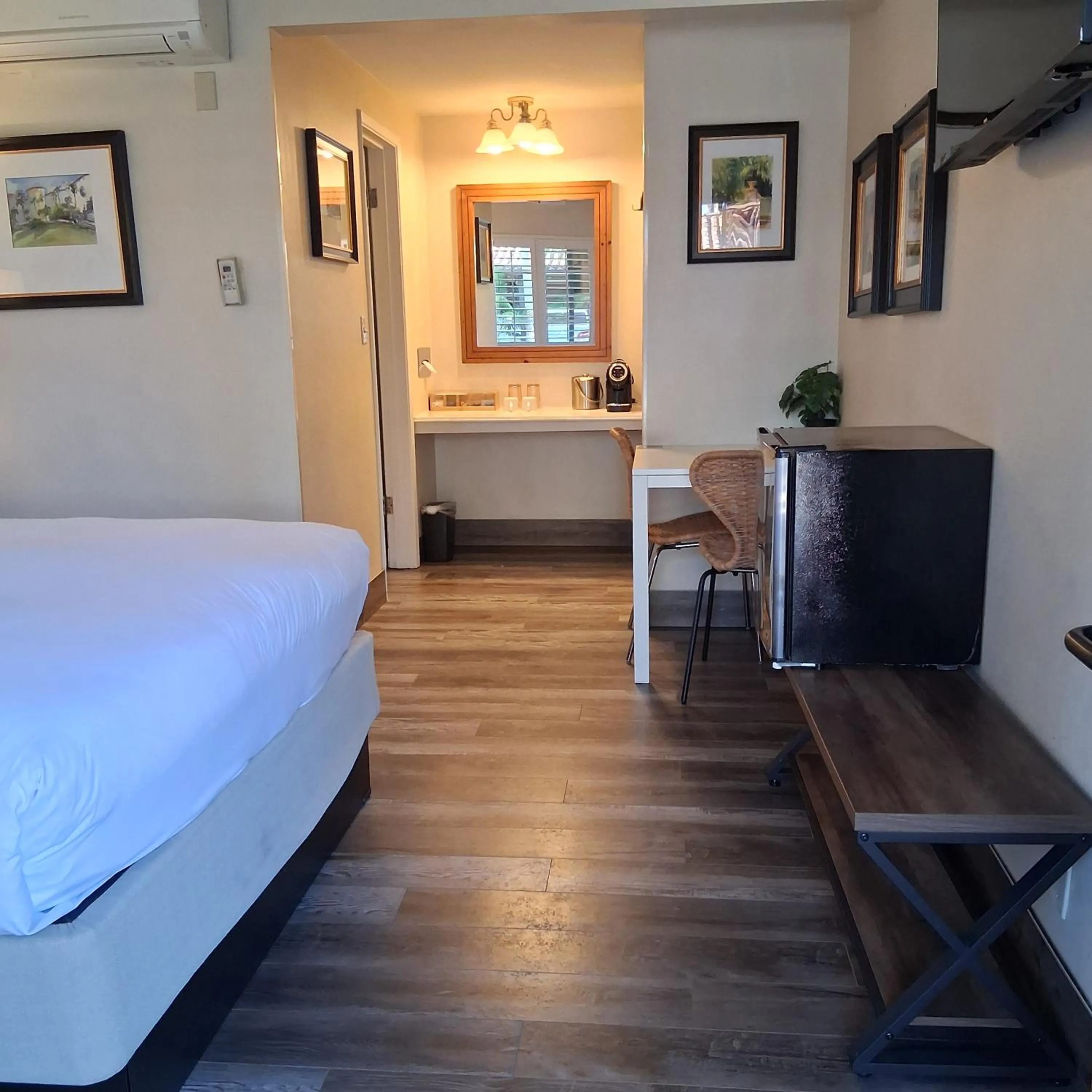 Bed in The Franciscan Hotel