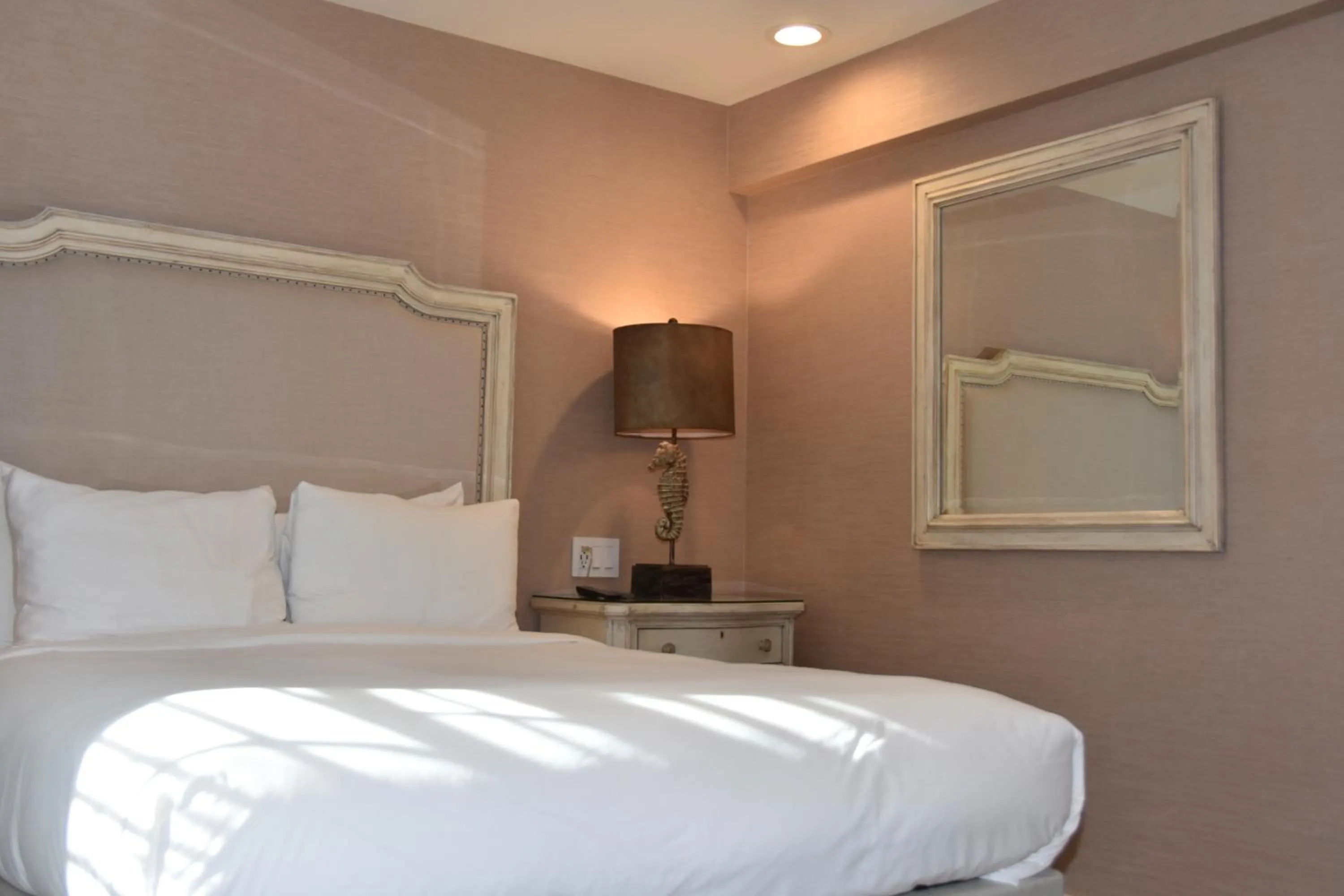 Bed in The Franciscan Hotel