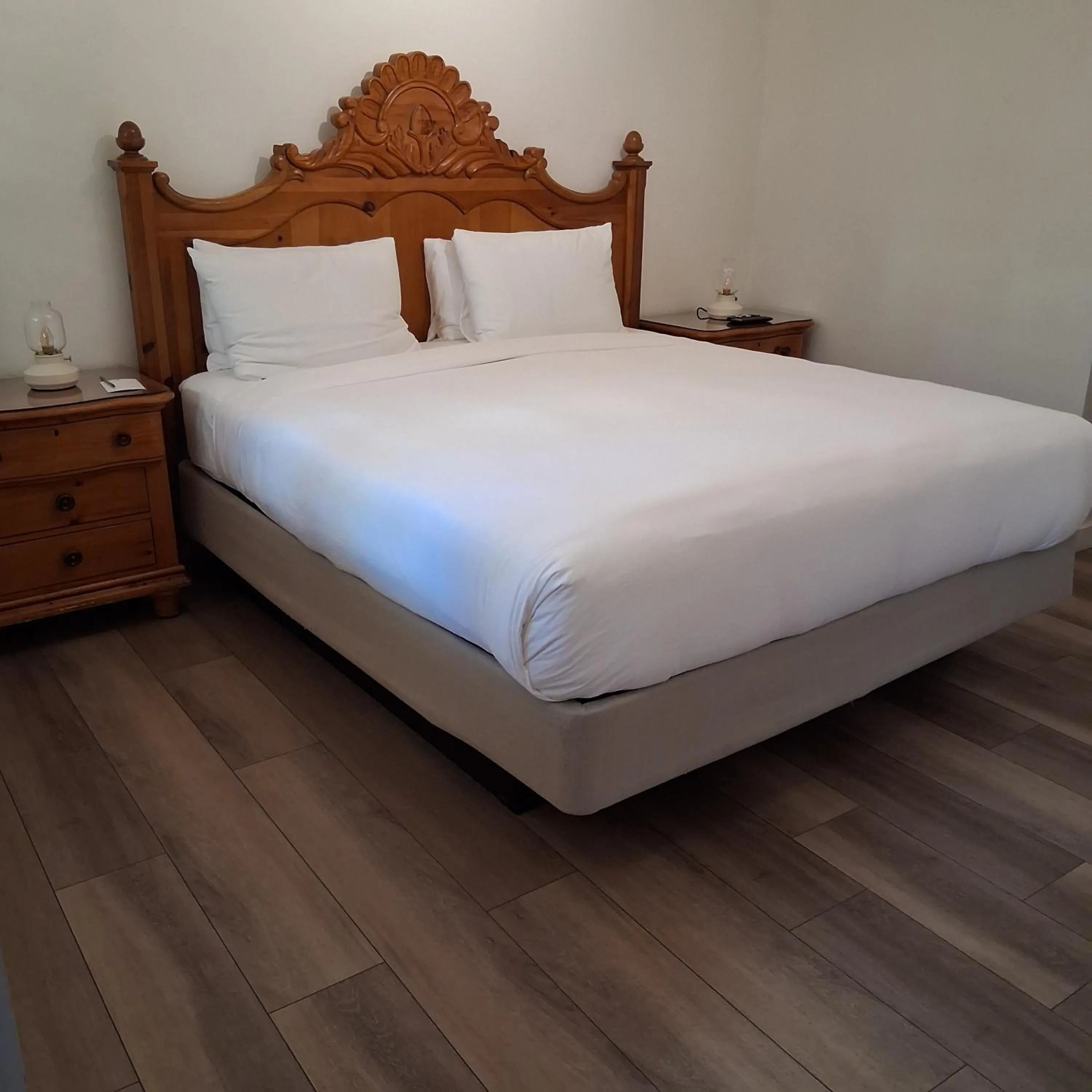 Bed in The Franciscan Hotel