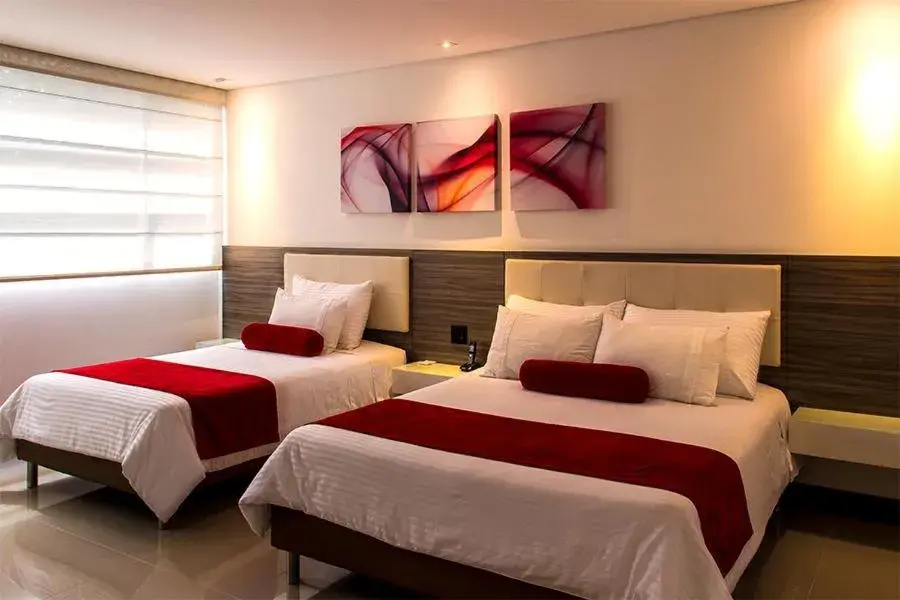 Bed in Hotel Loyds Bed in Hotel Loyds