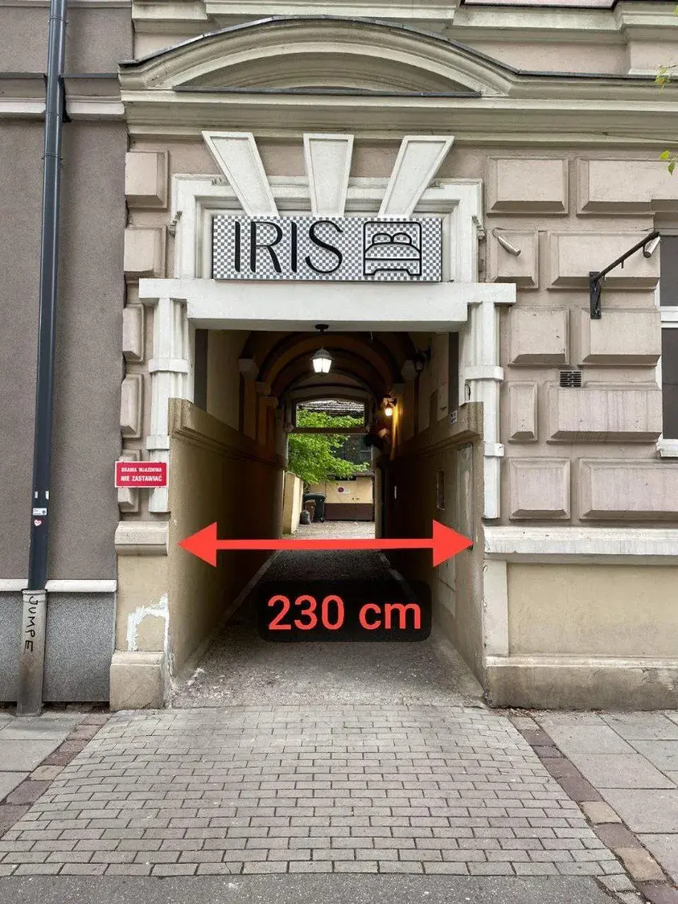 Property building in IRIS Aparthotel Property building in IRIS Aparthotel