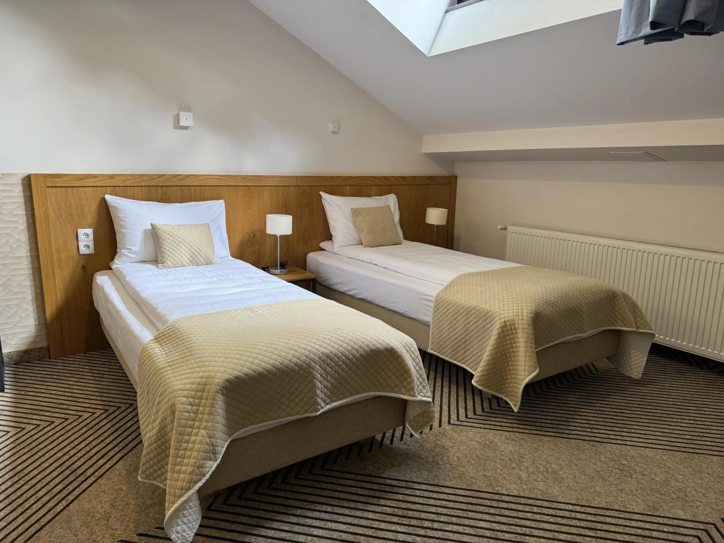 Bed in IRIS Aparthotel