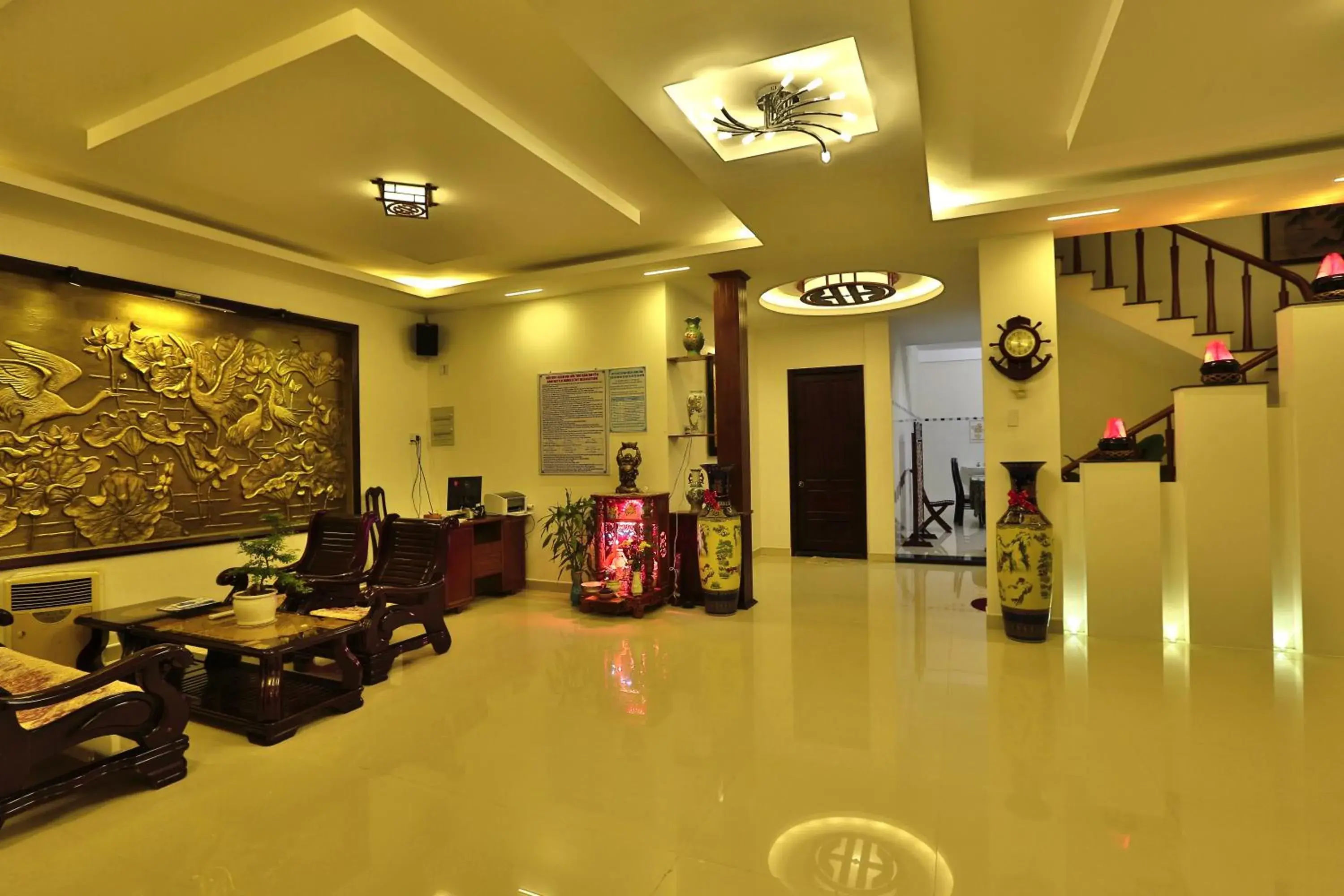 Lobby or reception in Han Huyen Homestay Lobby or reception in Han Huyen Homestay