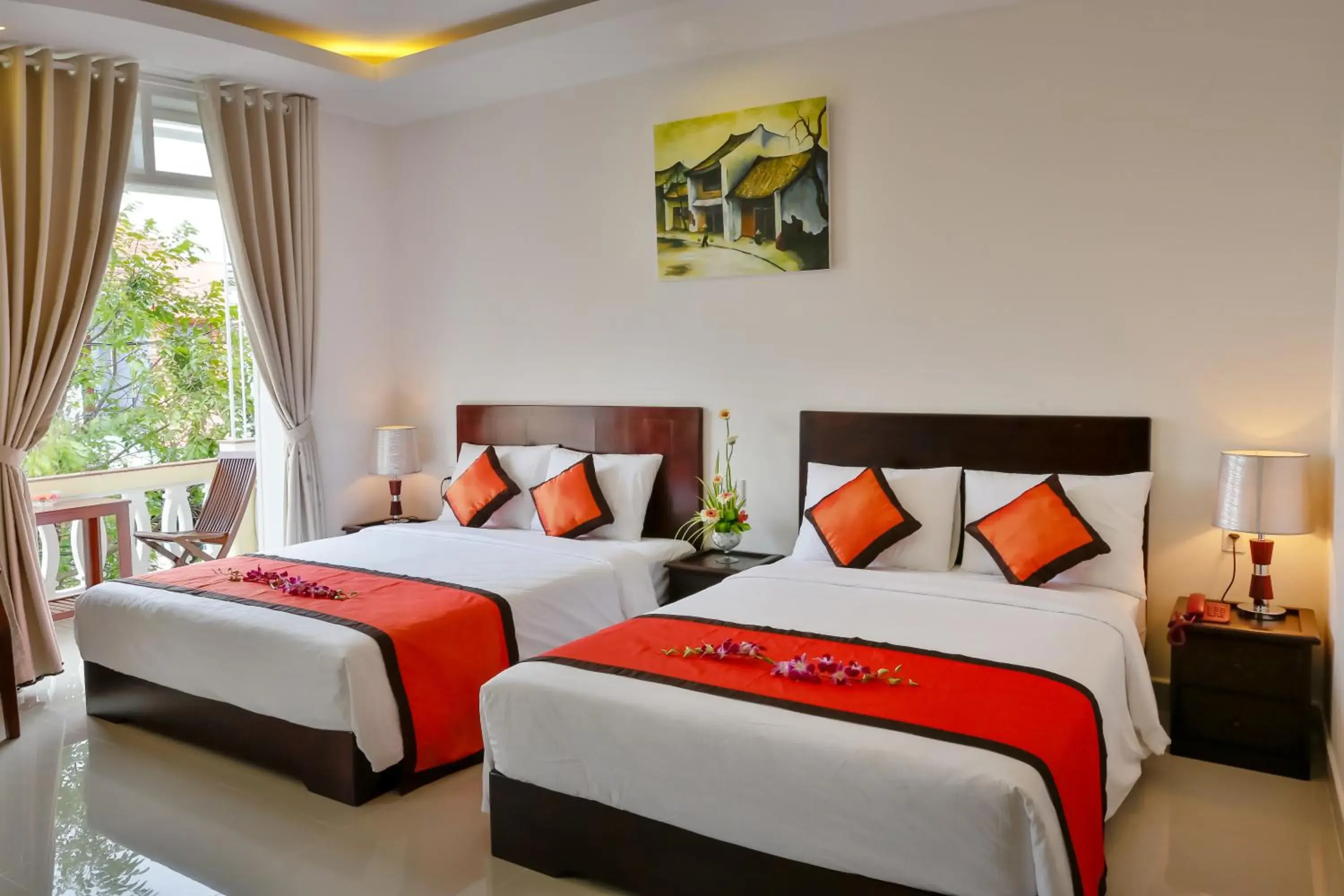 Day, Bed in Han Huyen Homestay Day, Bed in Han Huyen Homestay