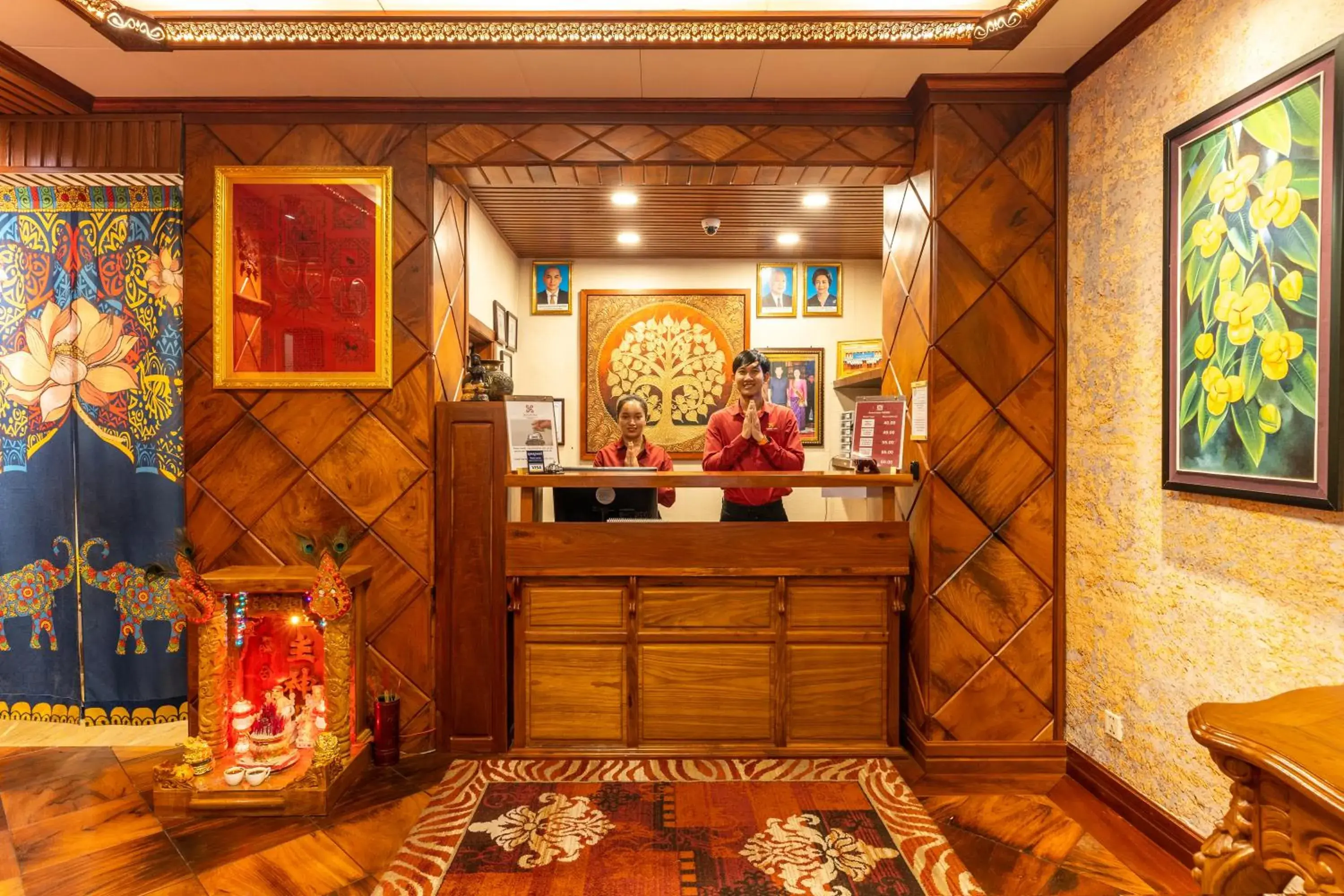 Lobby or reception in Phuminh Hotel Riverside Lobby or reception in Phuminh Hotel Riverside