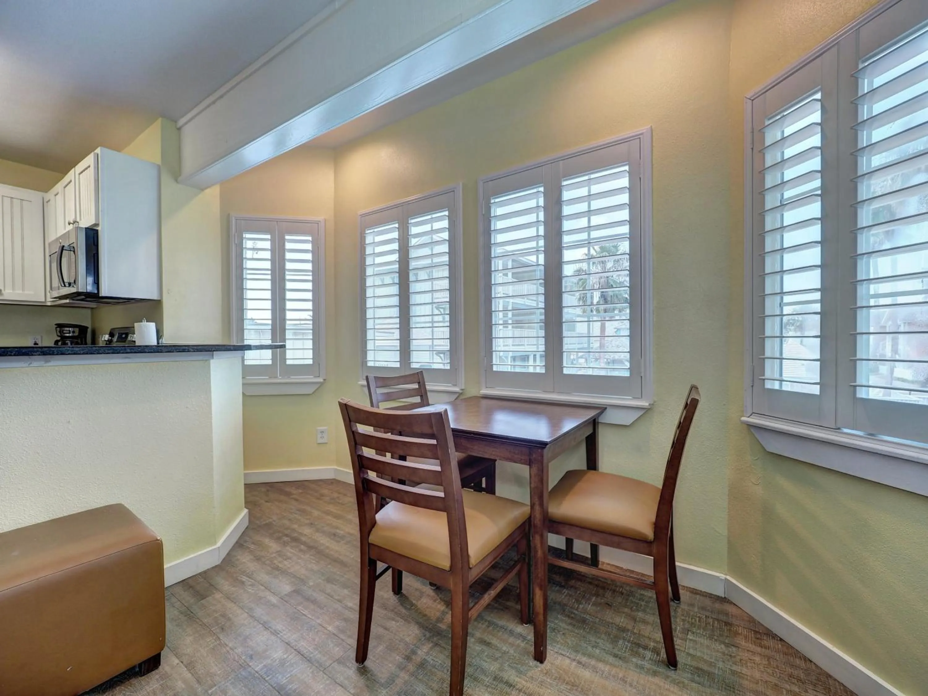 Kitchen or kitchenette in Seashell Village Resort near the beach with kitchens