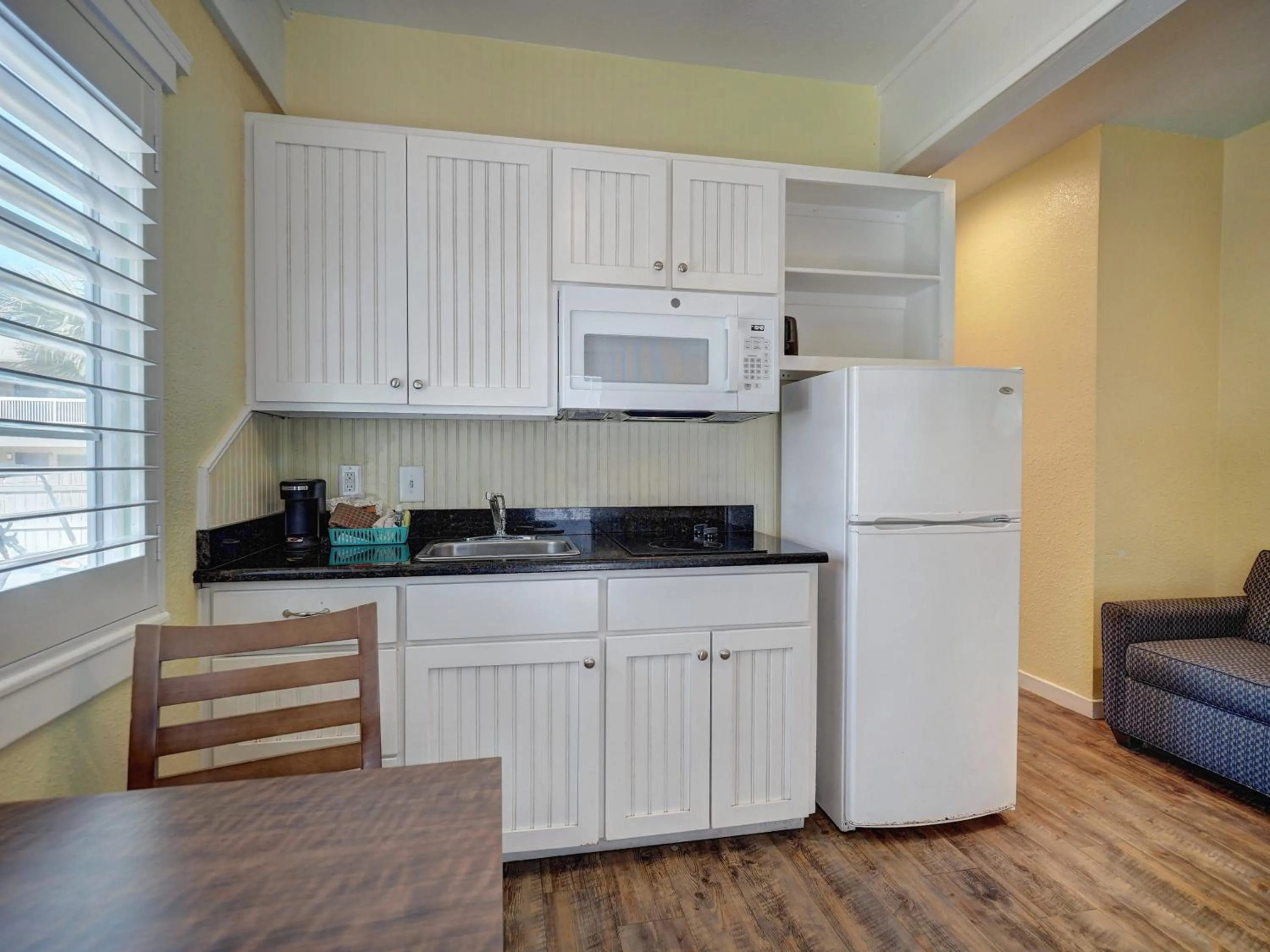 Kitchen or kitchenette in Seashell Village Resort near the beach with kitchens
