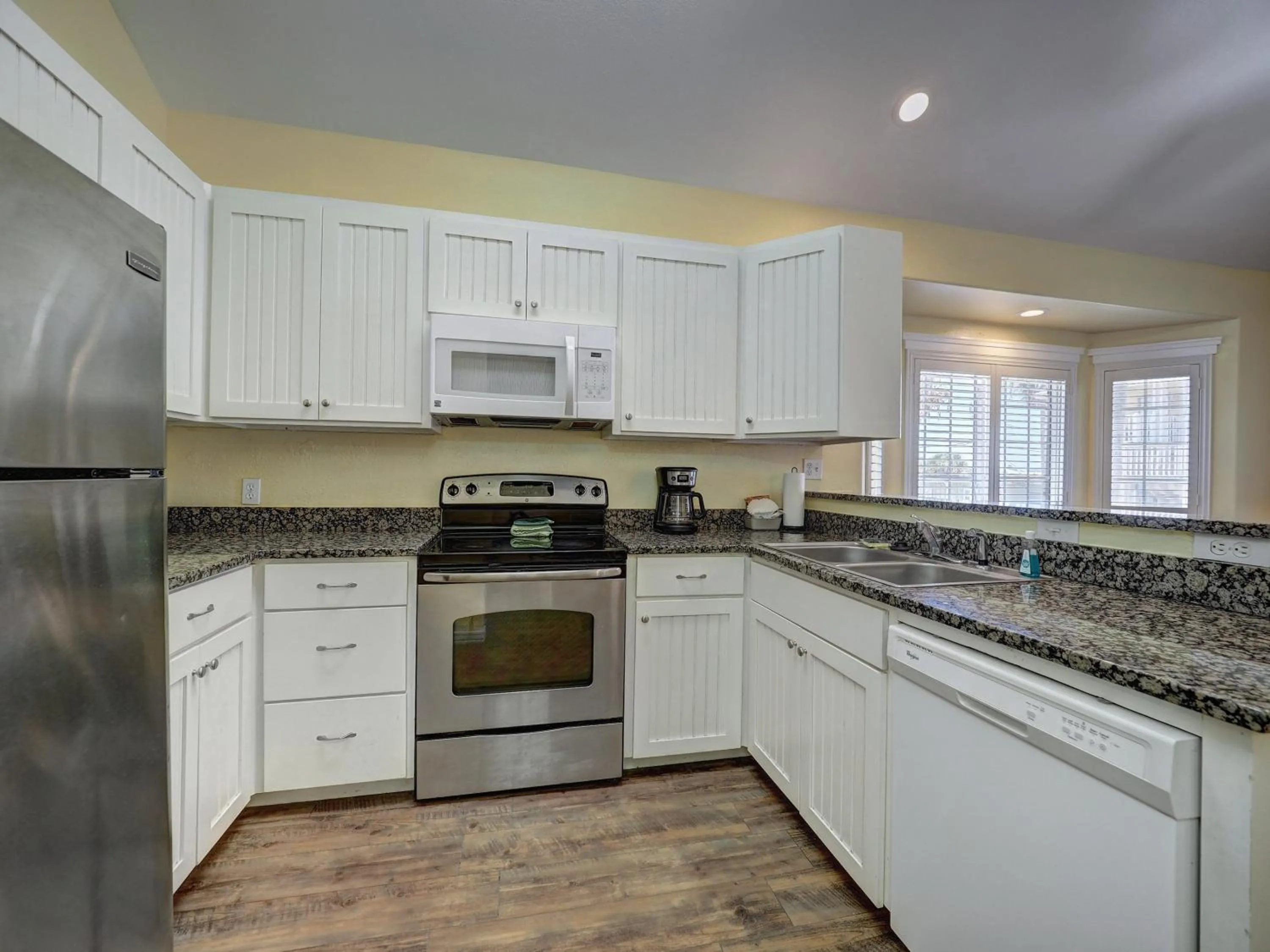 Kitchen or kitchenette in Seashell Village Resort near the beach with kitchens