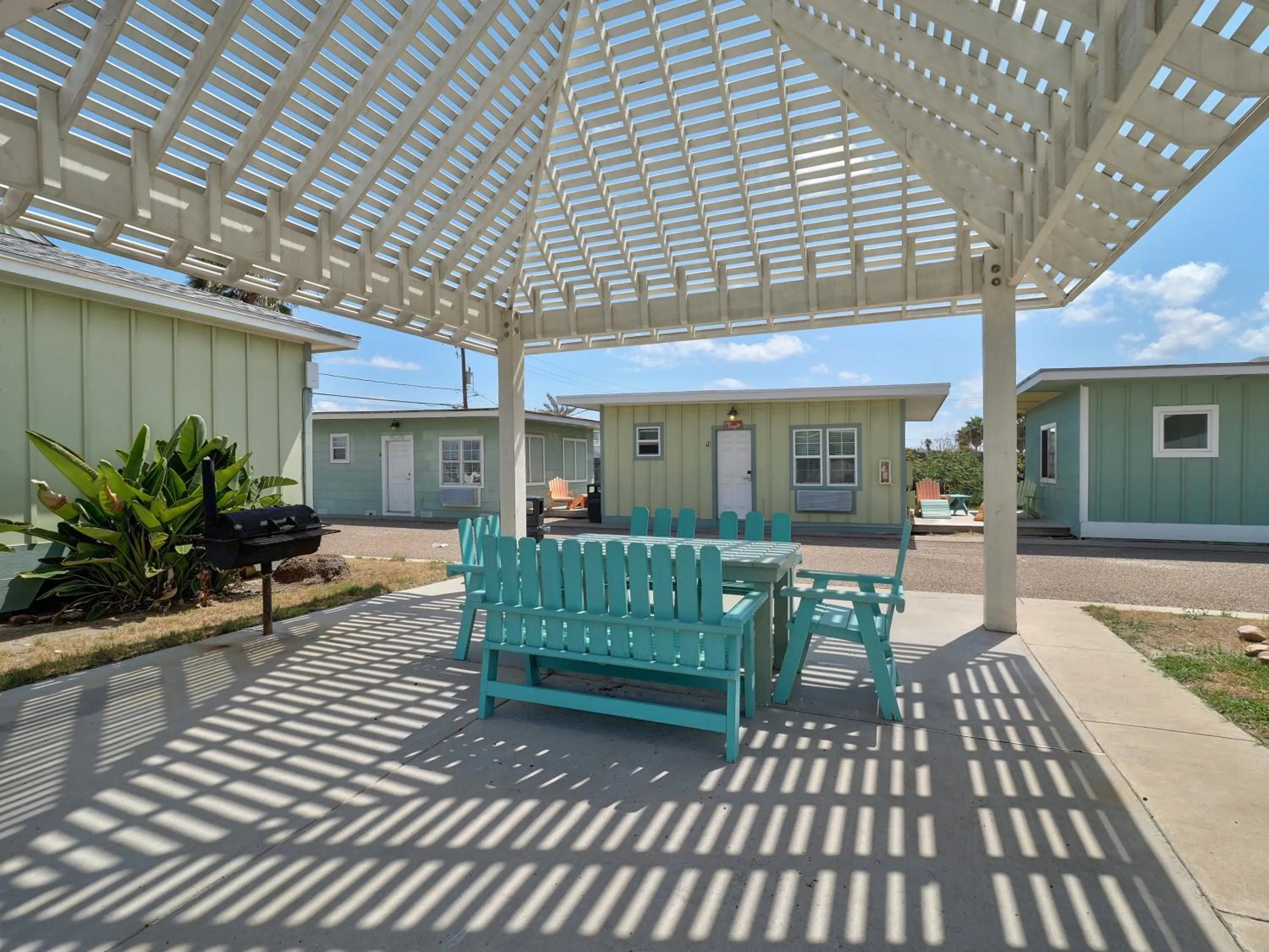 Seashell Village Resort near the beach with kitchens