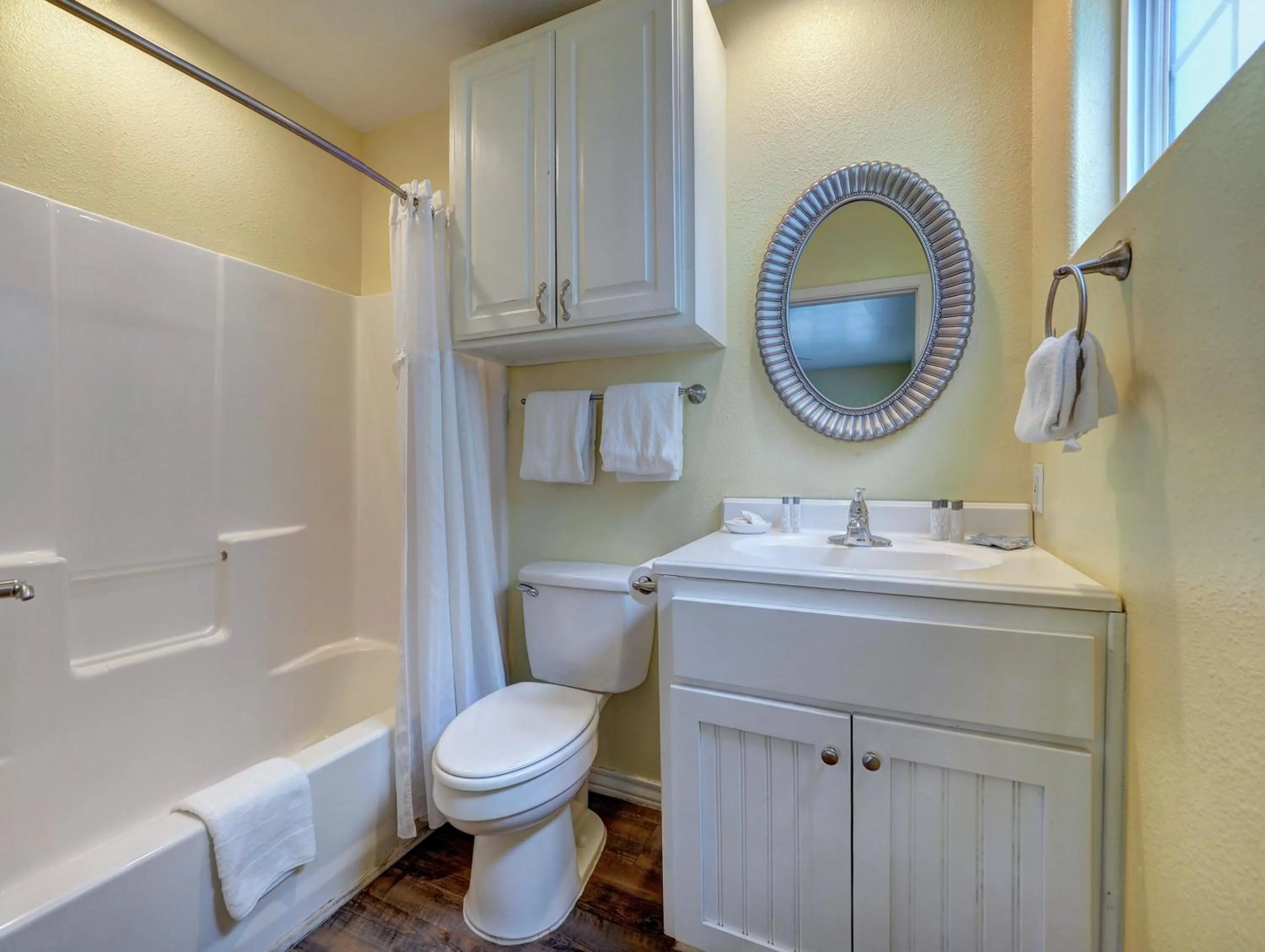 Toilet in Seashell Village Resort near the beach with kitchens