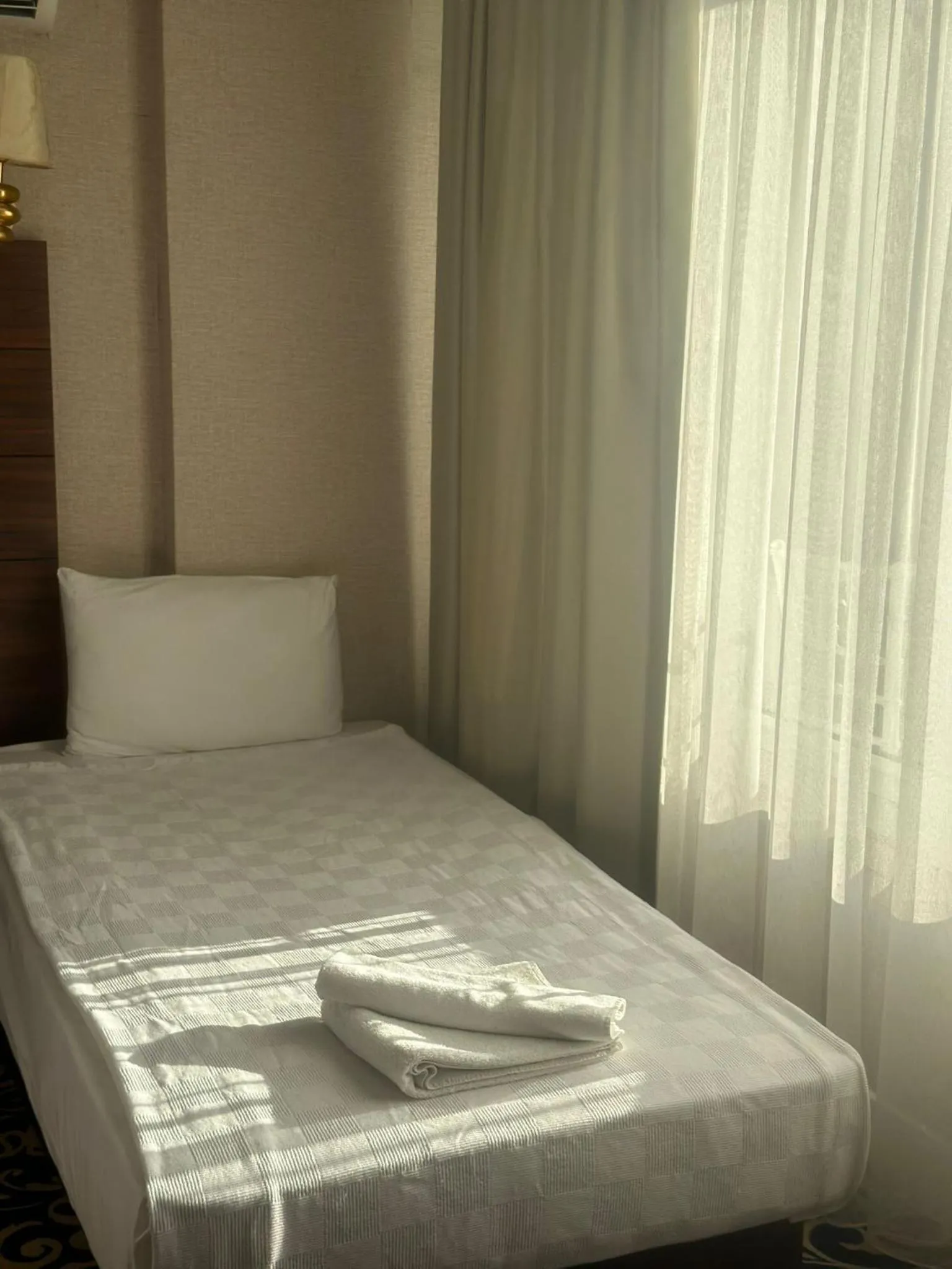 Bed in Bilgehan Hotel