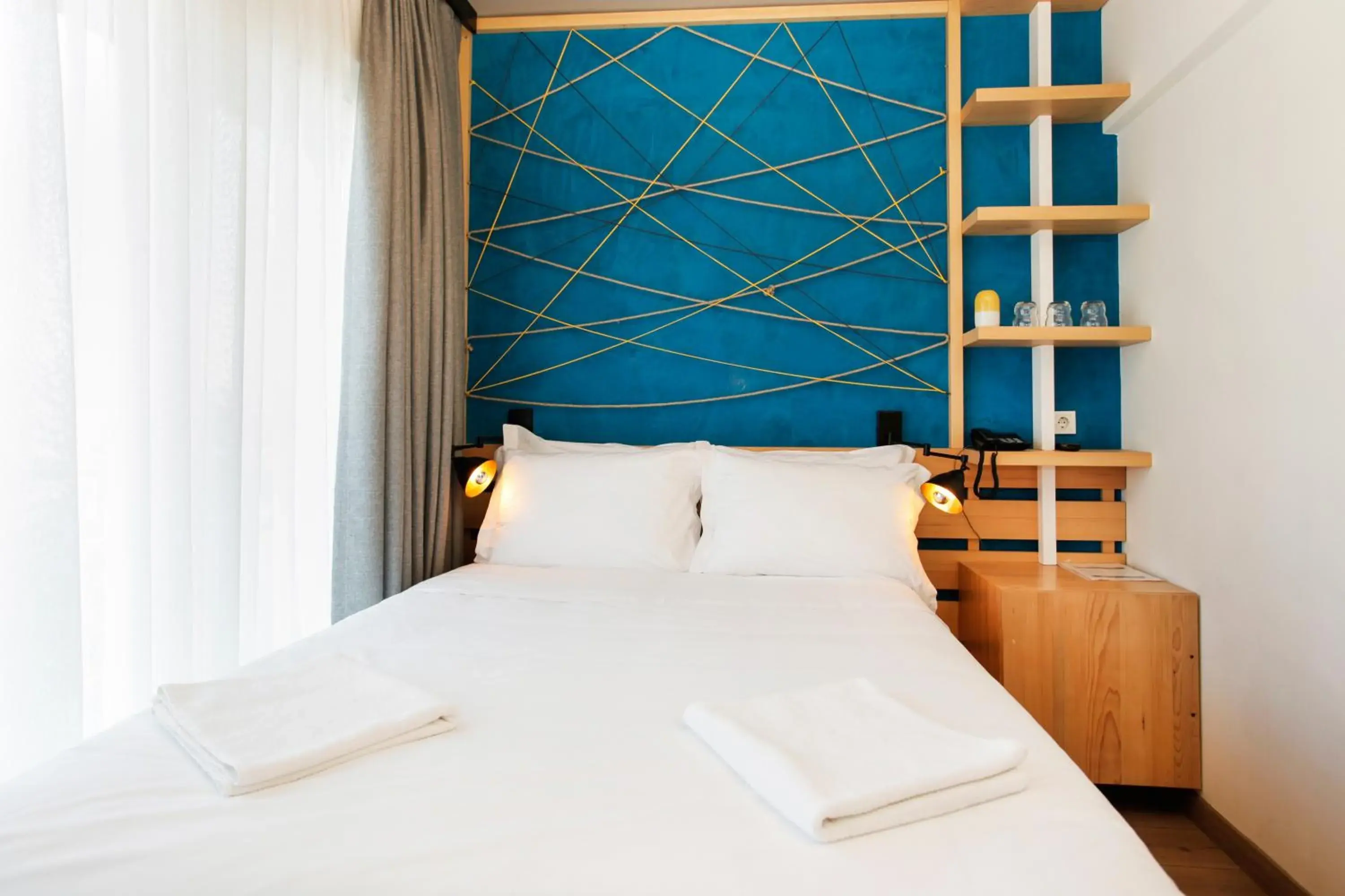 Bed in Miller Hotel Bed in Miller Hotel