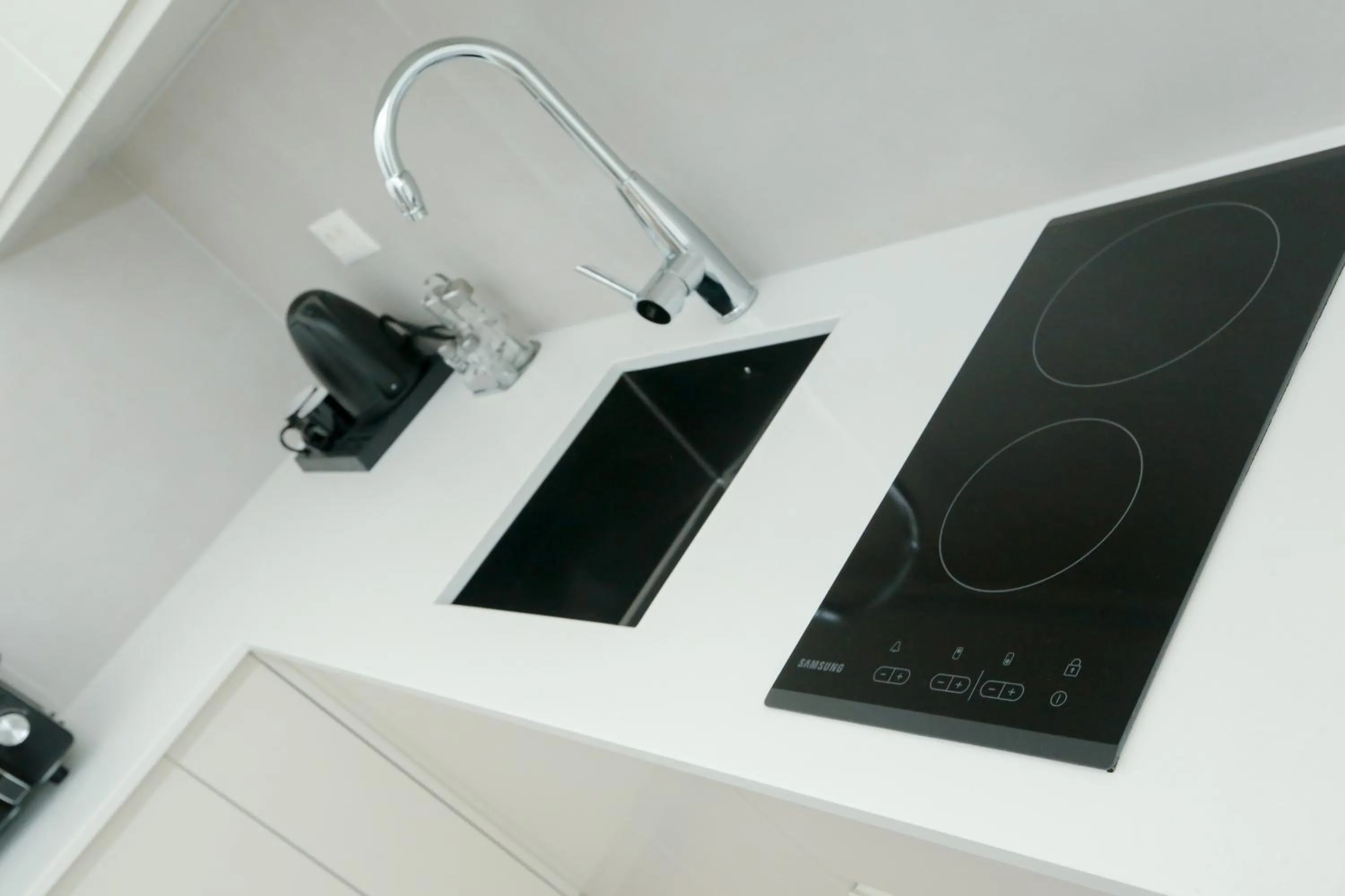 Kitchen or kitchenette in NÓS Luxury Rooms Shkoder