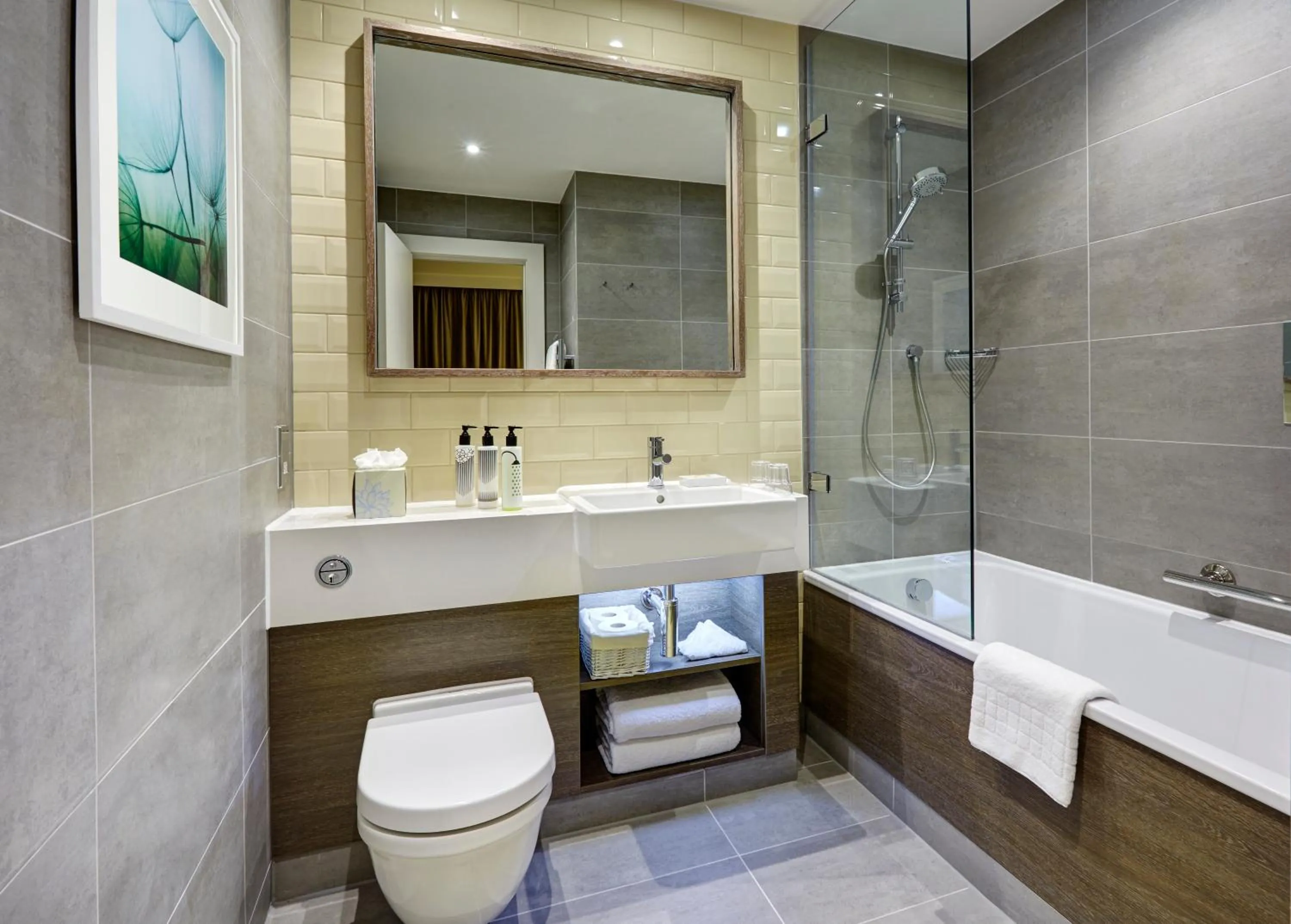 Bathroom in Staybridge Suites London-Vauxhall by IHG