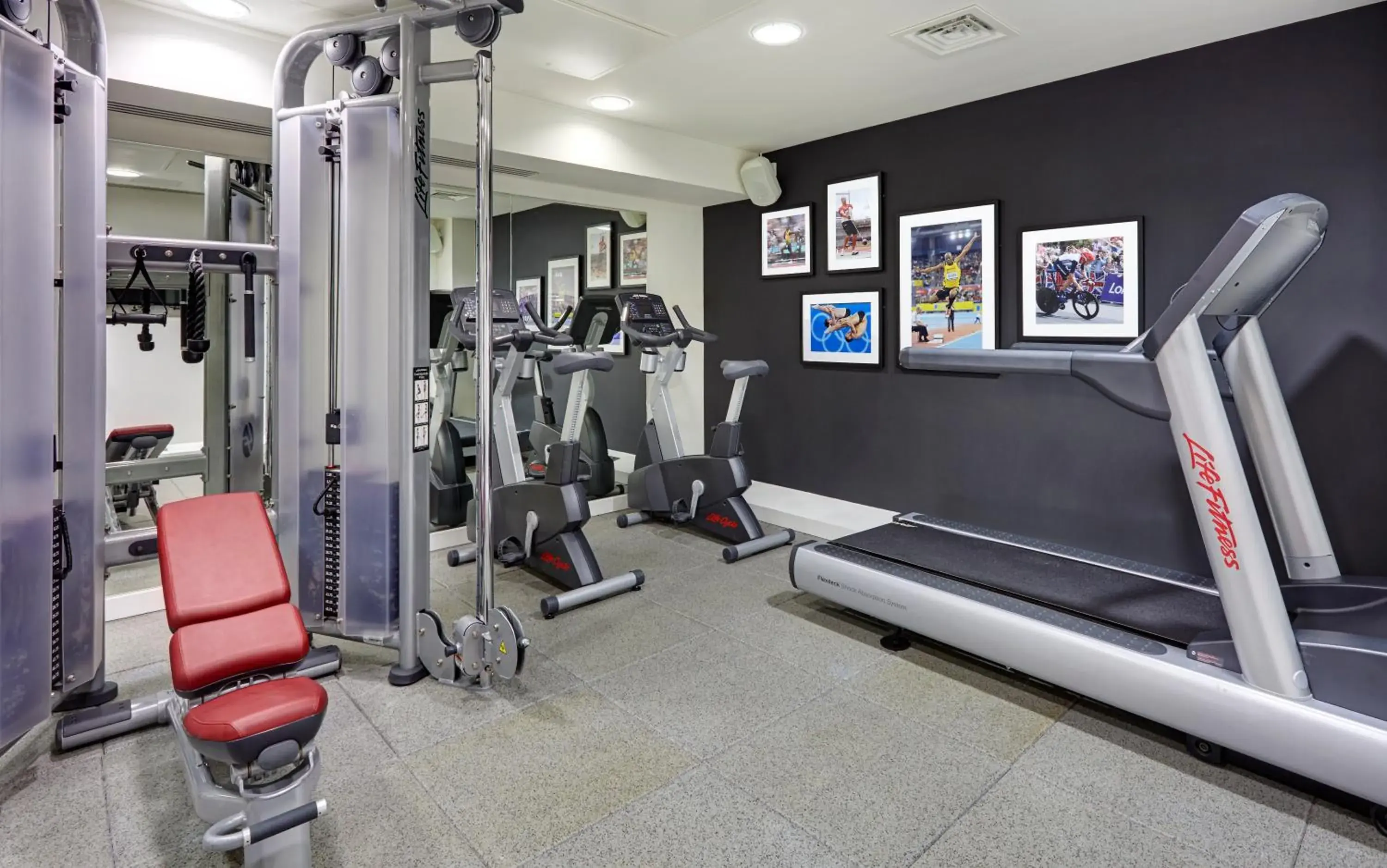 Fitness centre/facilities in Staybridge Suites London-Vauxhall by IHG Fitness centre/facilities in Staybridge Suites London-Vauxhall by IHG