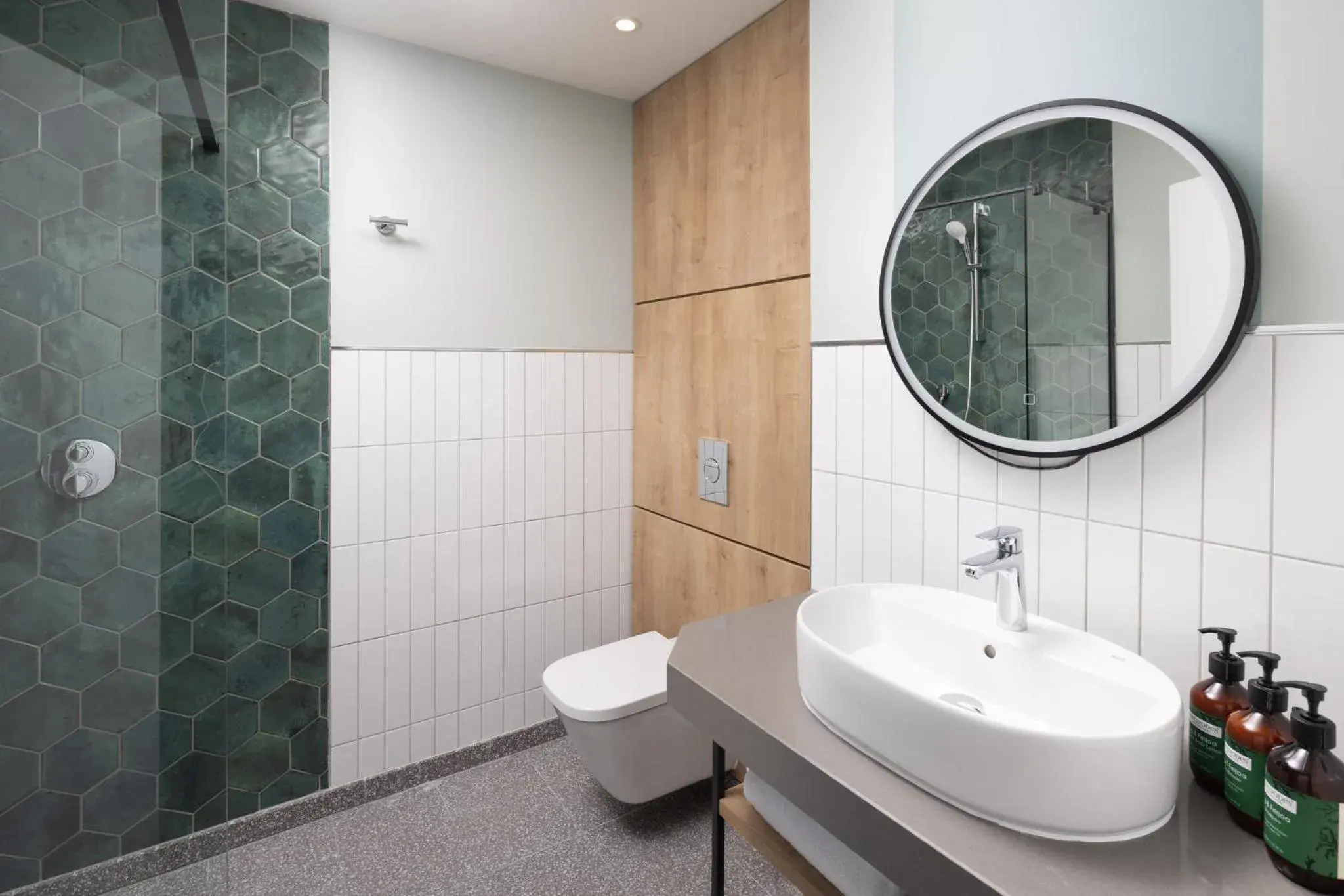 Bathroom in Staybridge Suites London-Vauxhall by IHG Bathroom in Staybridge Suites London-Vauxhall by IHG