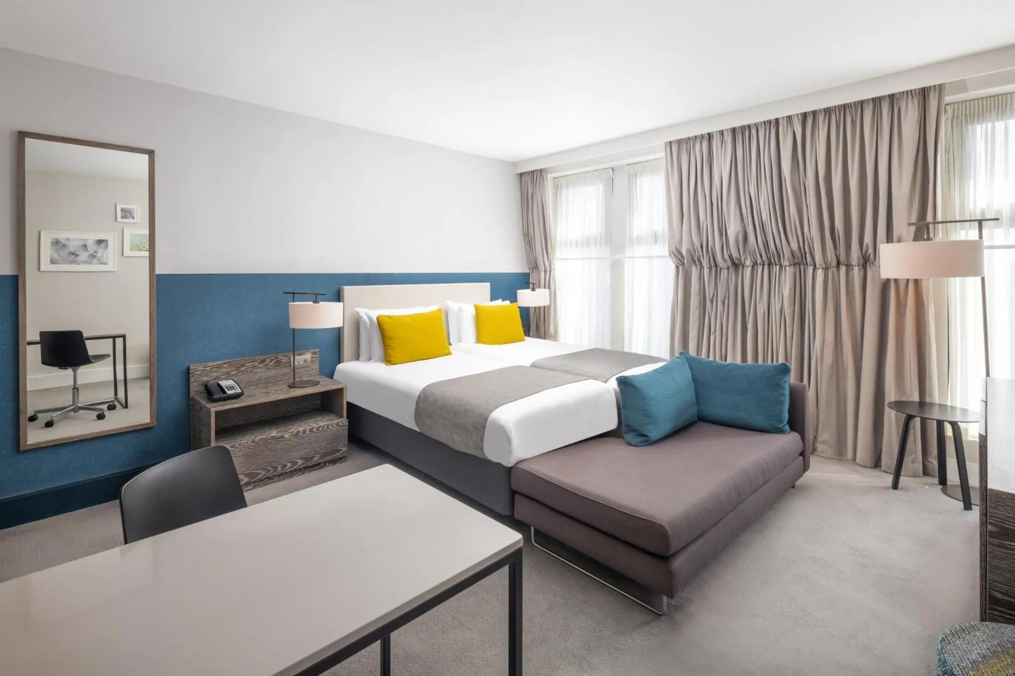 Photo of the whole room, Bed in Staybridge Suites London-Vauxhall by IHG