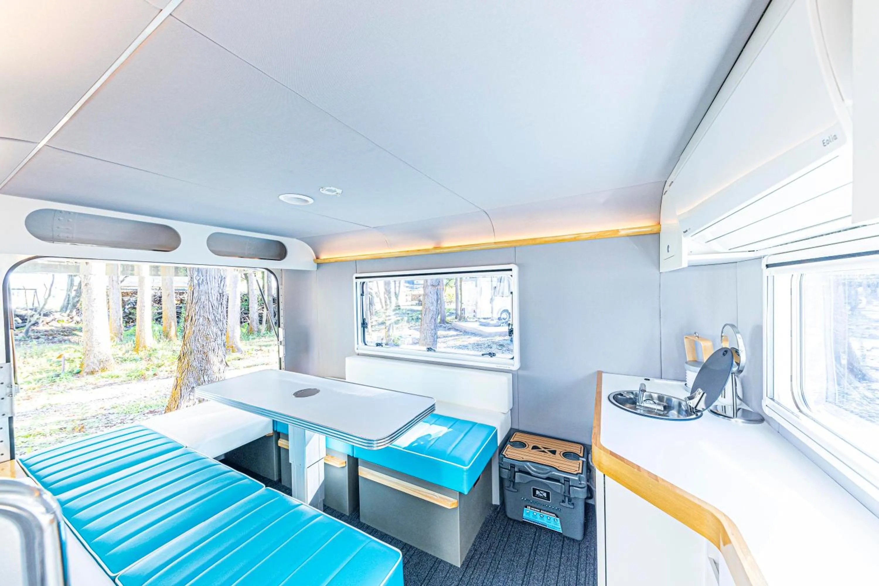 Photo of the whole room in glampark FREE AND EASY CAMP RESORT　三重県