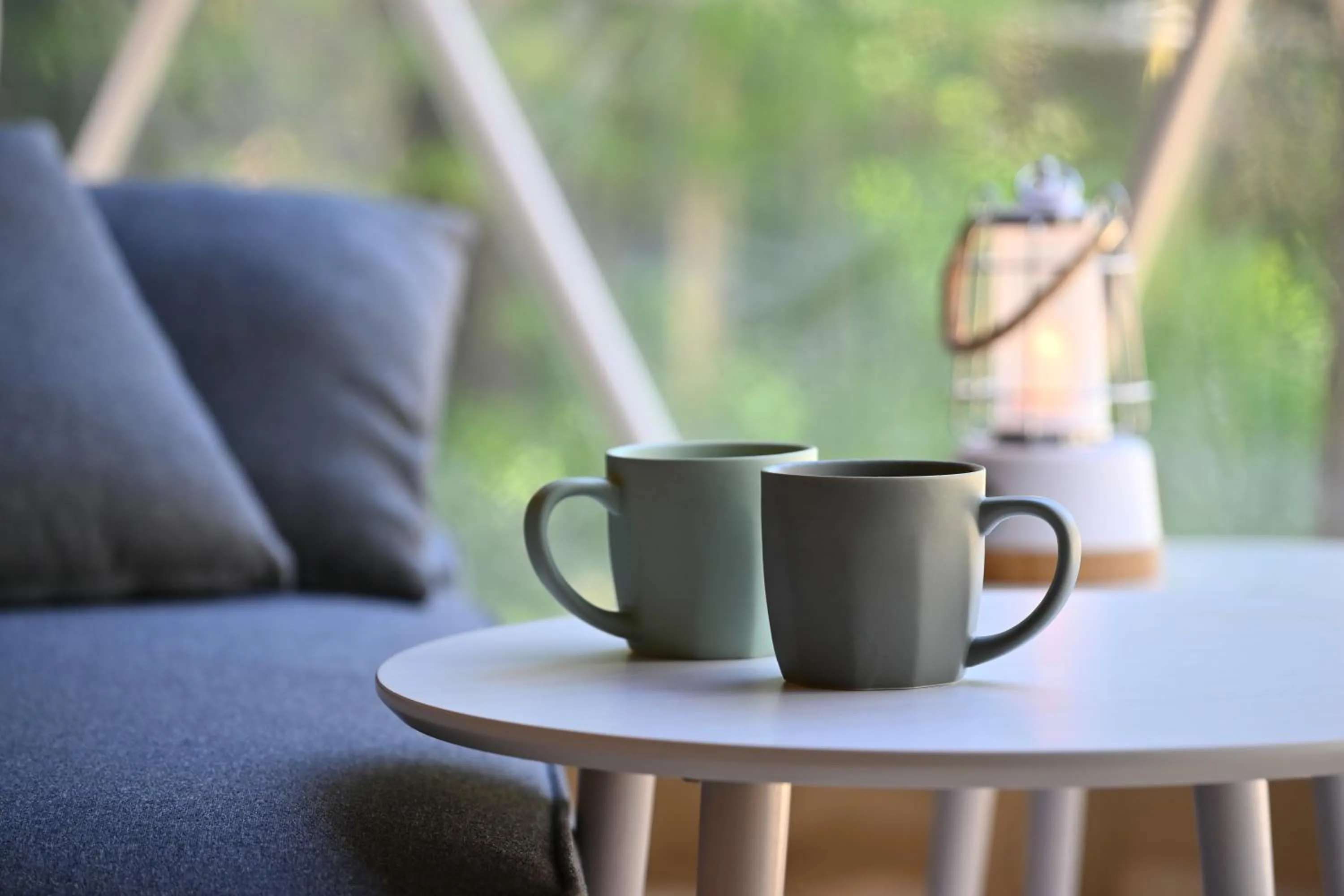 Living room in glampark FREE AND EASY CAMP RESORT　三重県