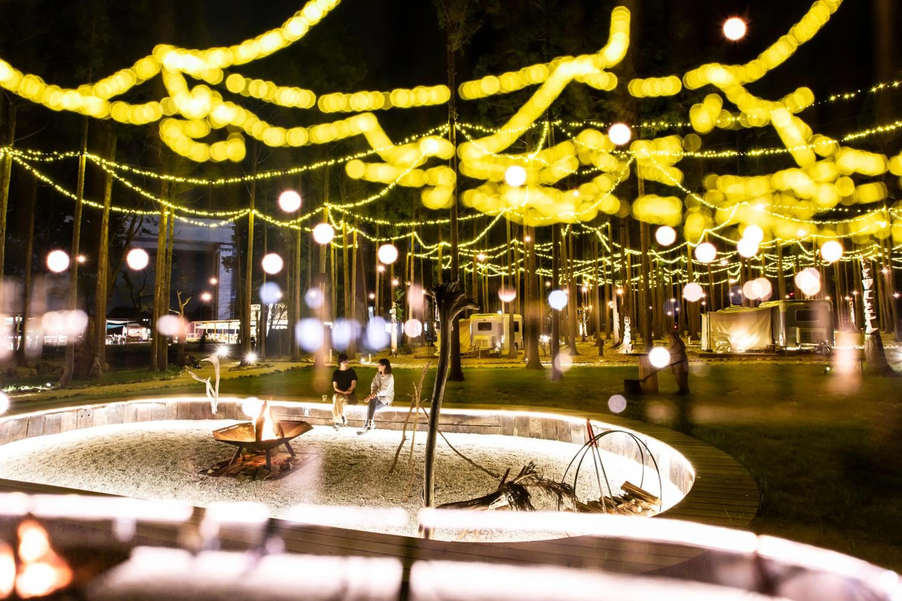 Night in glampark FREE AND EASY CAMP RESORT　三重県
