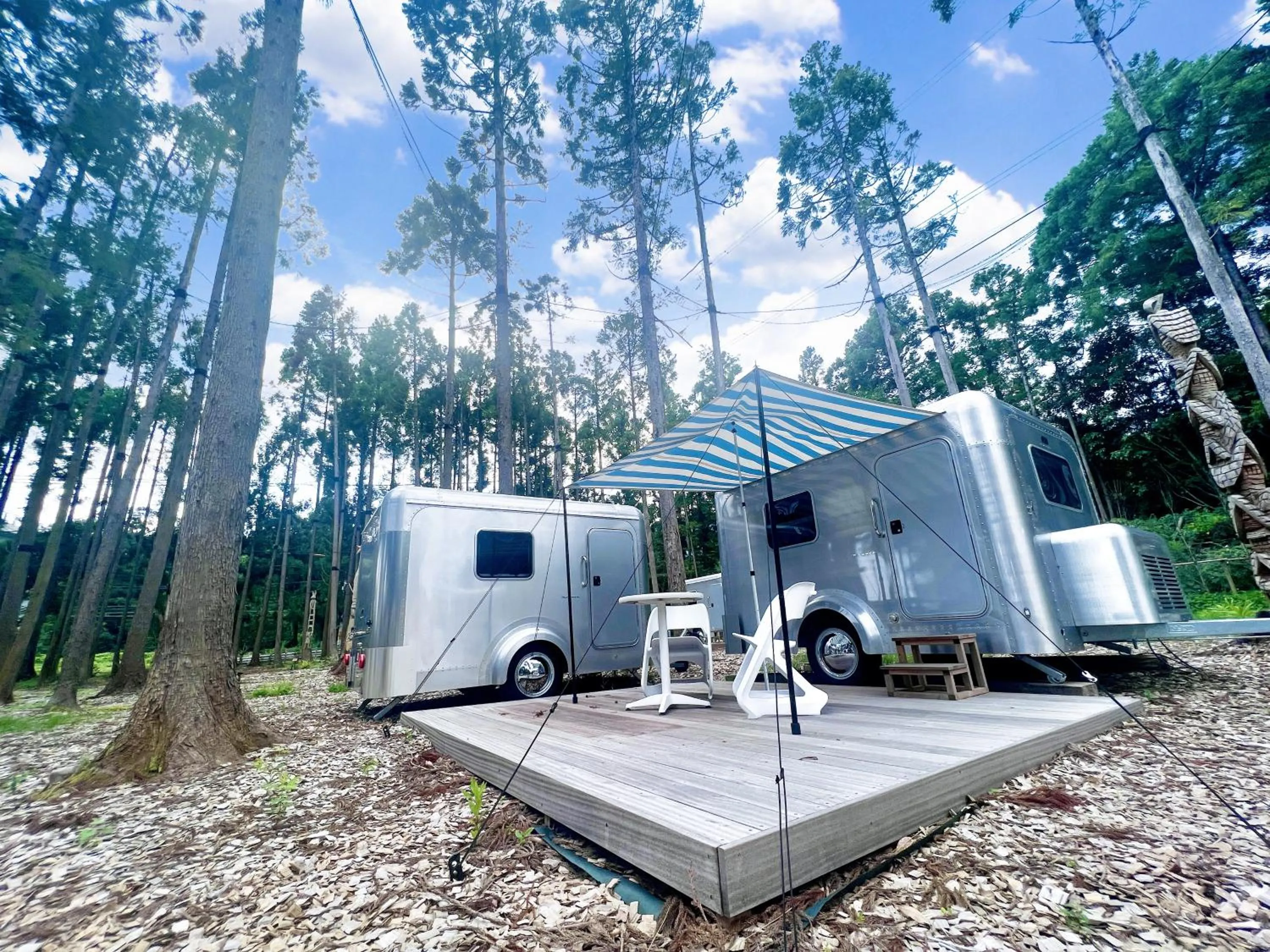 Property building in glampark FREE AND EASY CAMP RESORT　三重県