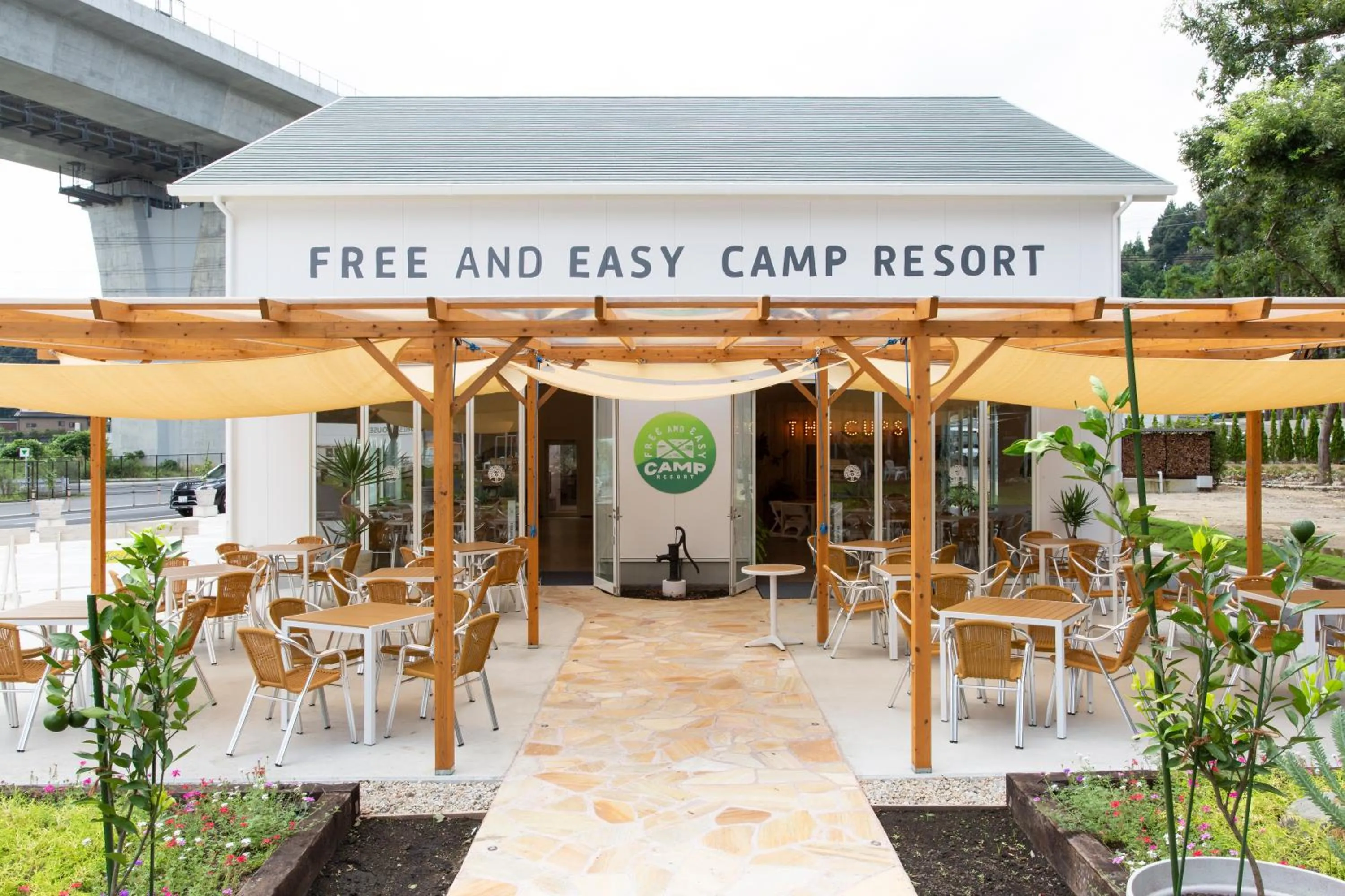 Property building in glampark FREE AND EASY CAMP RESORT　三重県