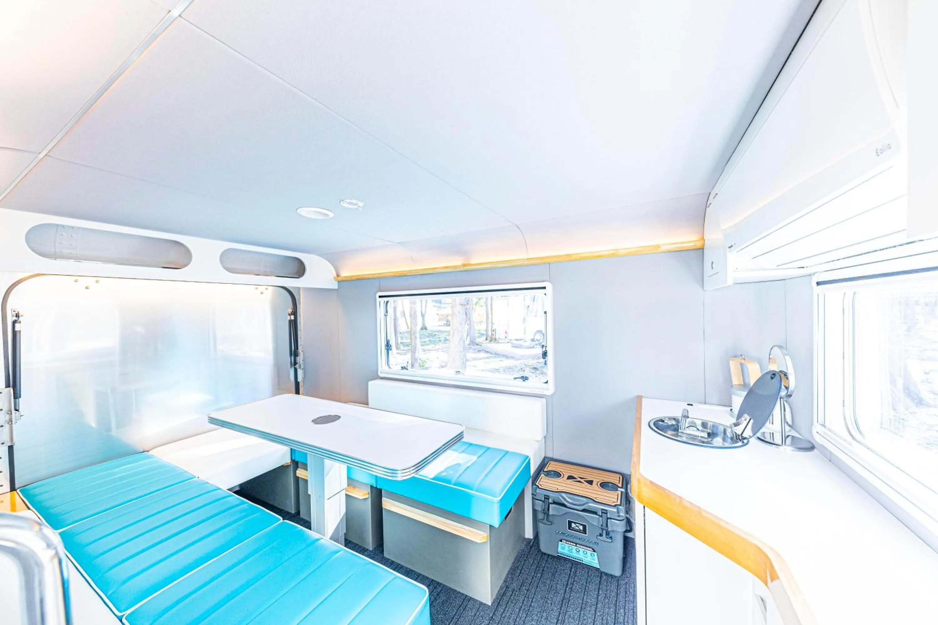 Bed in glampark FREE AND EASY CAMP RESORT　三重県