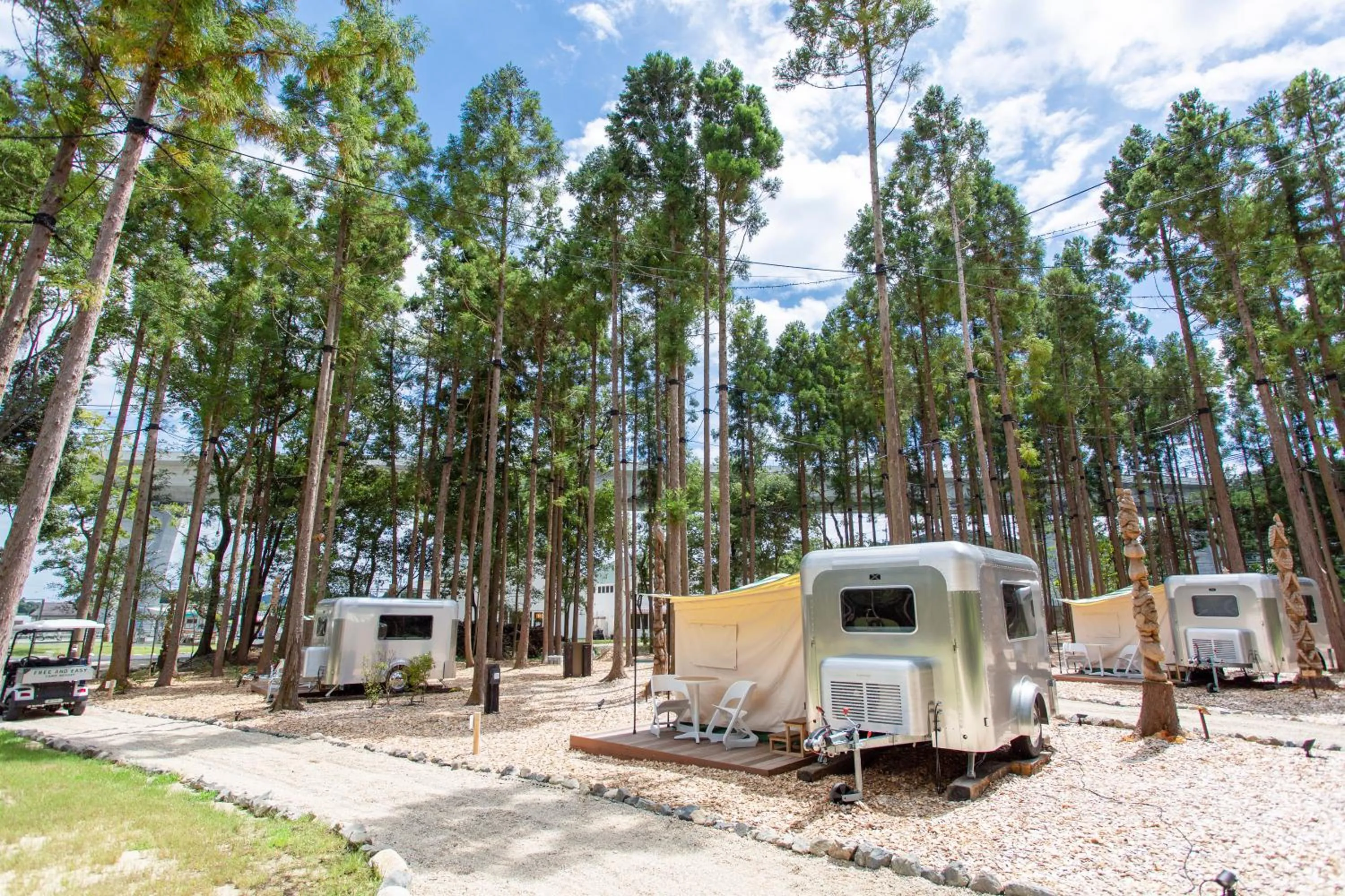 Day in glampark FREE AND EASY CAMP RESORT　三重県