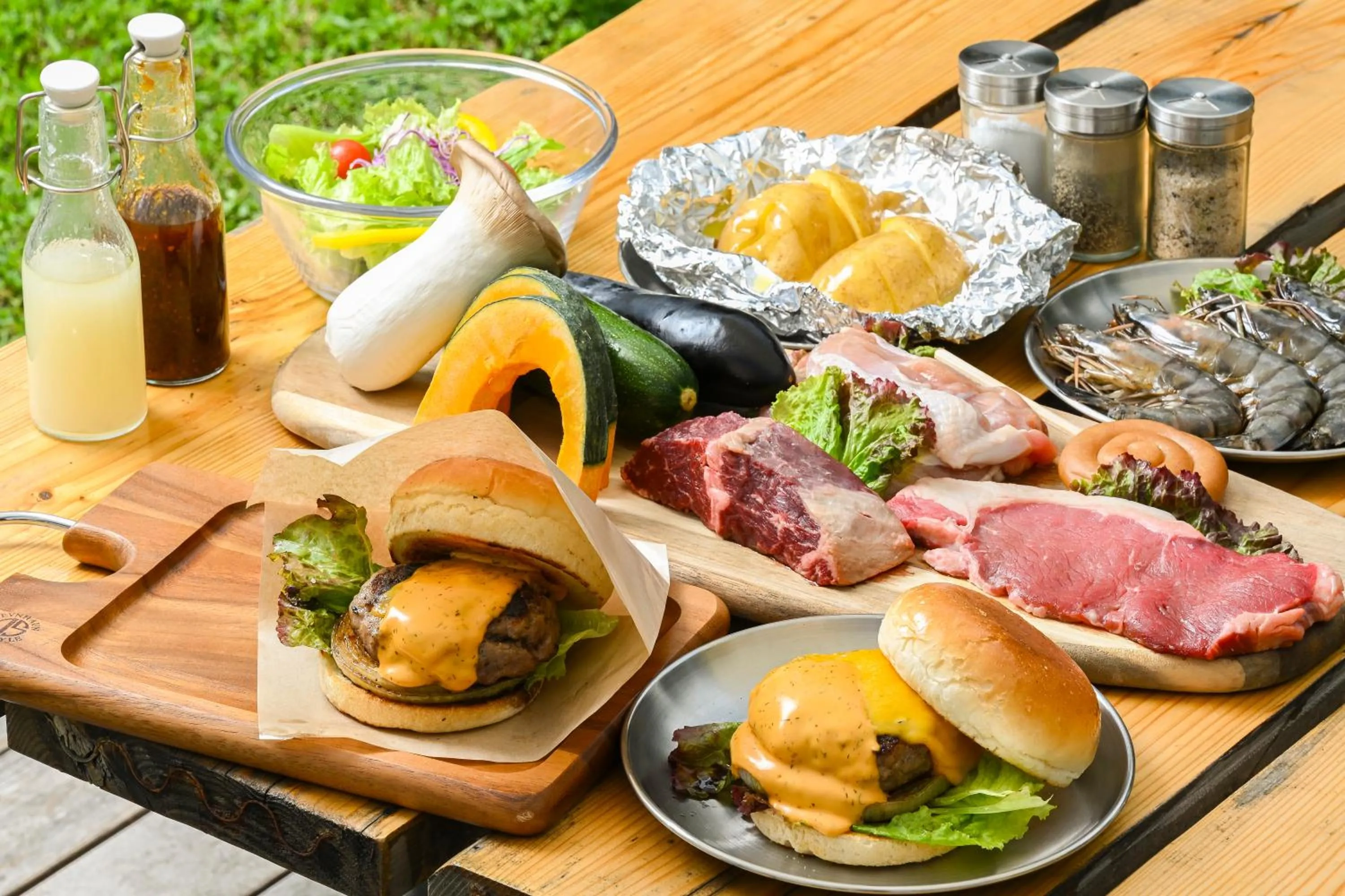 Dinner in glampark FREE AND EASY CAMP RESORT　三重県