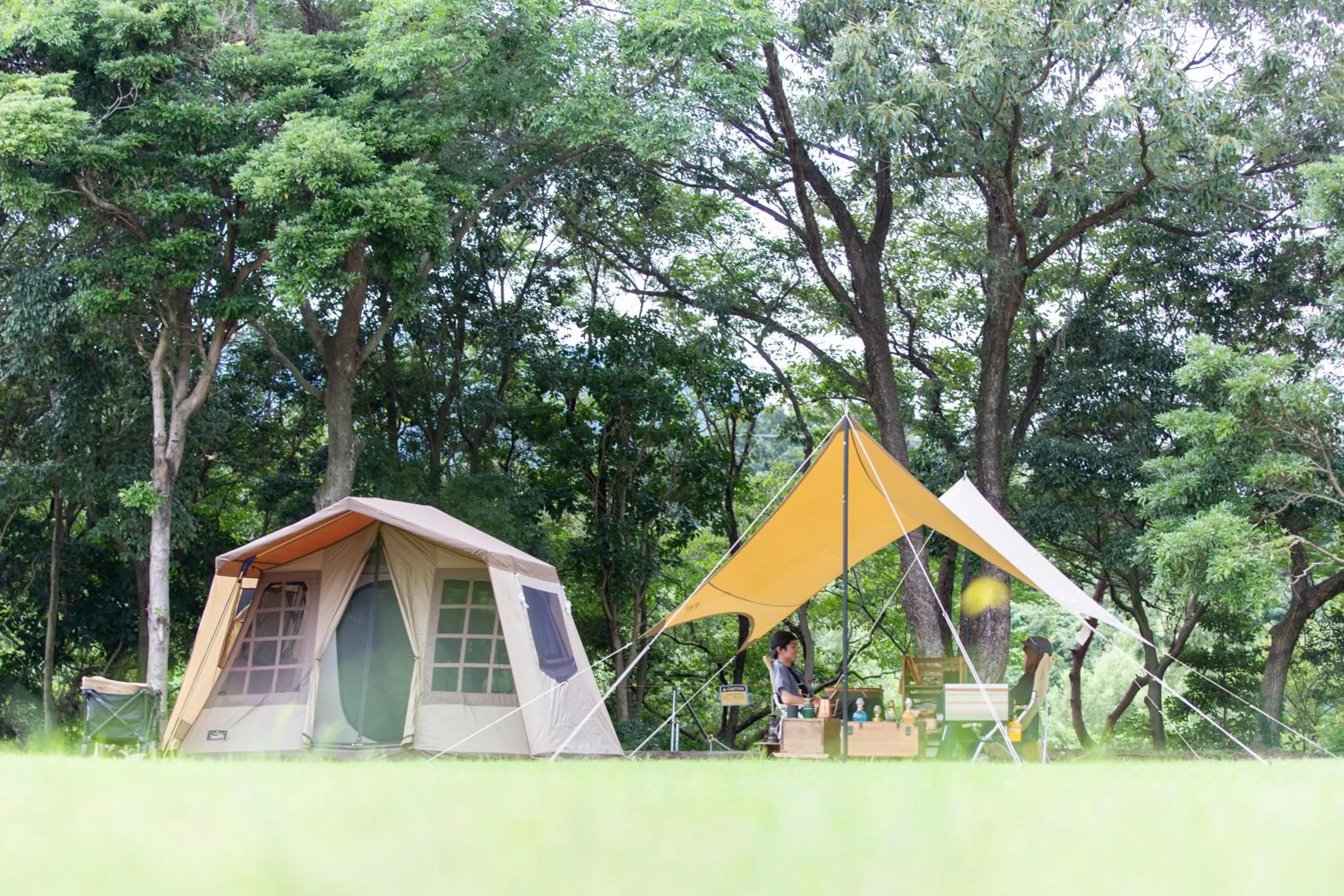 Natural landscape in glampark FREE AND EASY CAMP RESORT　三重県