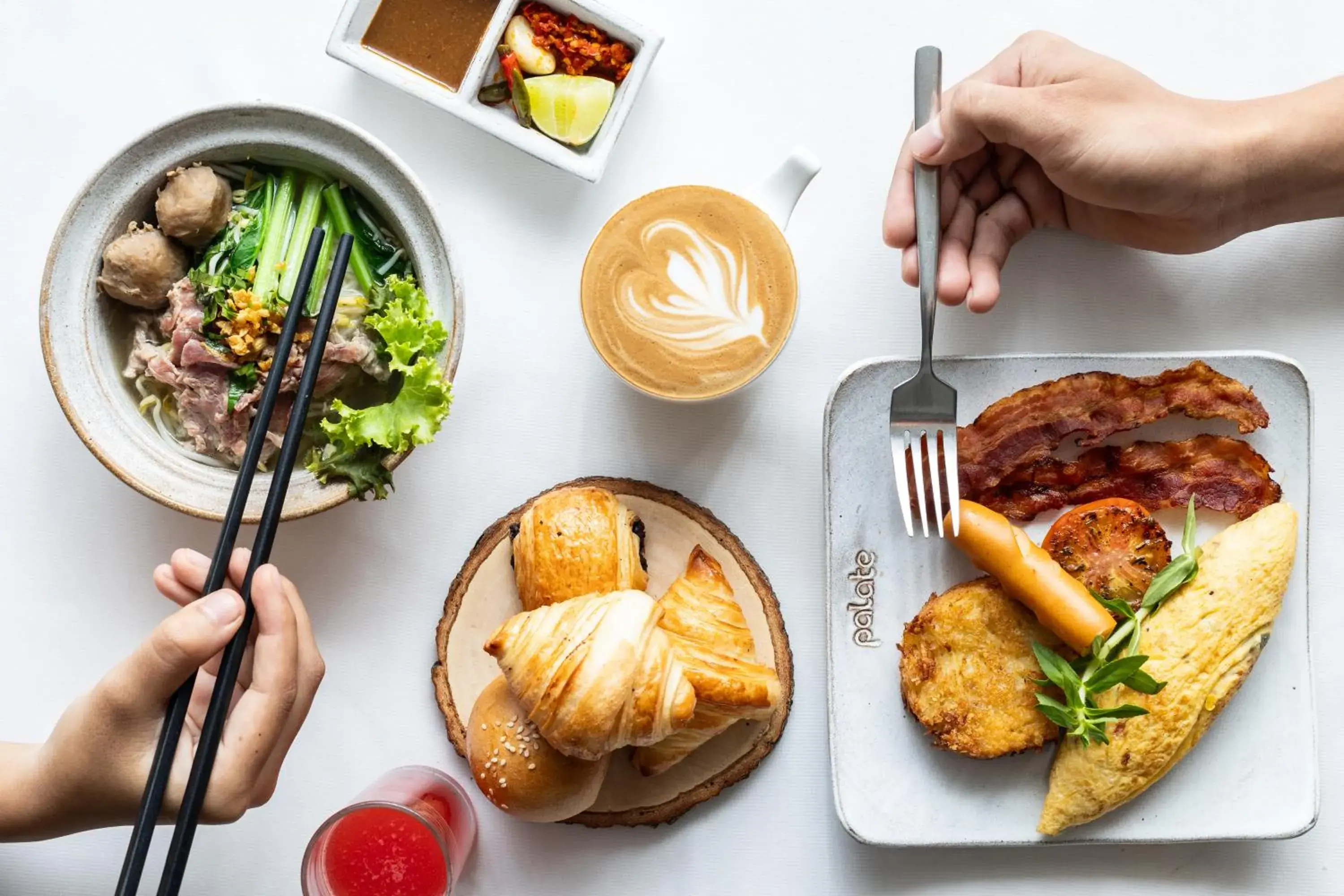 Food and drinks in Lynnaya Urban River Resort Food and drinks in Lynnaya Urban River Resort