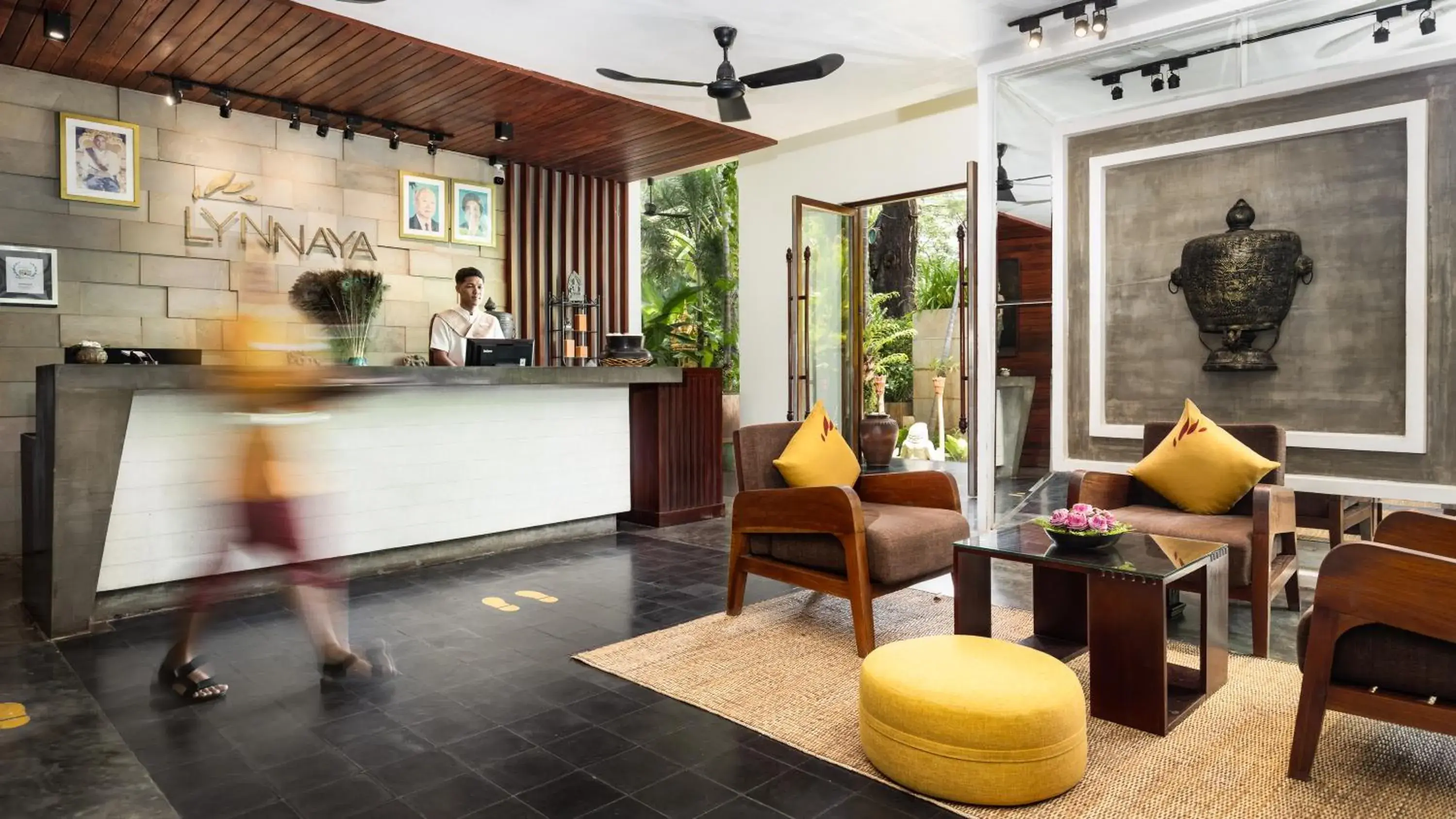 Lobby or reception in Lynnaya Urban River Resort Lobby or reception in Lynnaya Urban River Resort