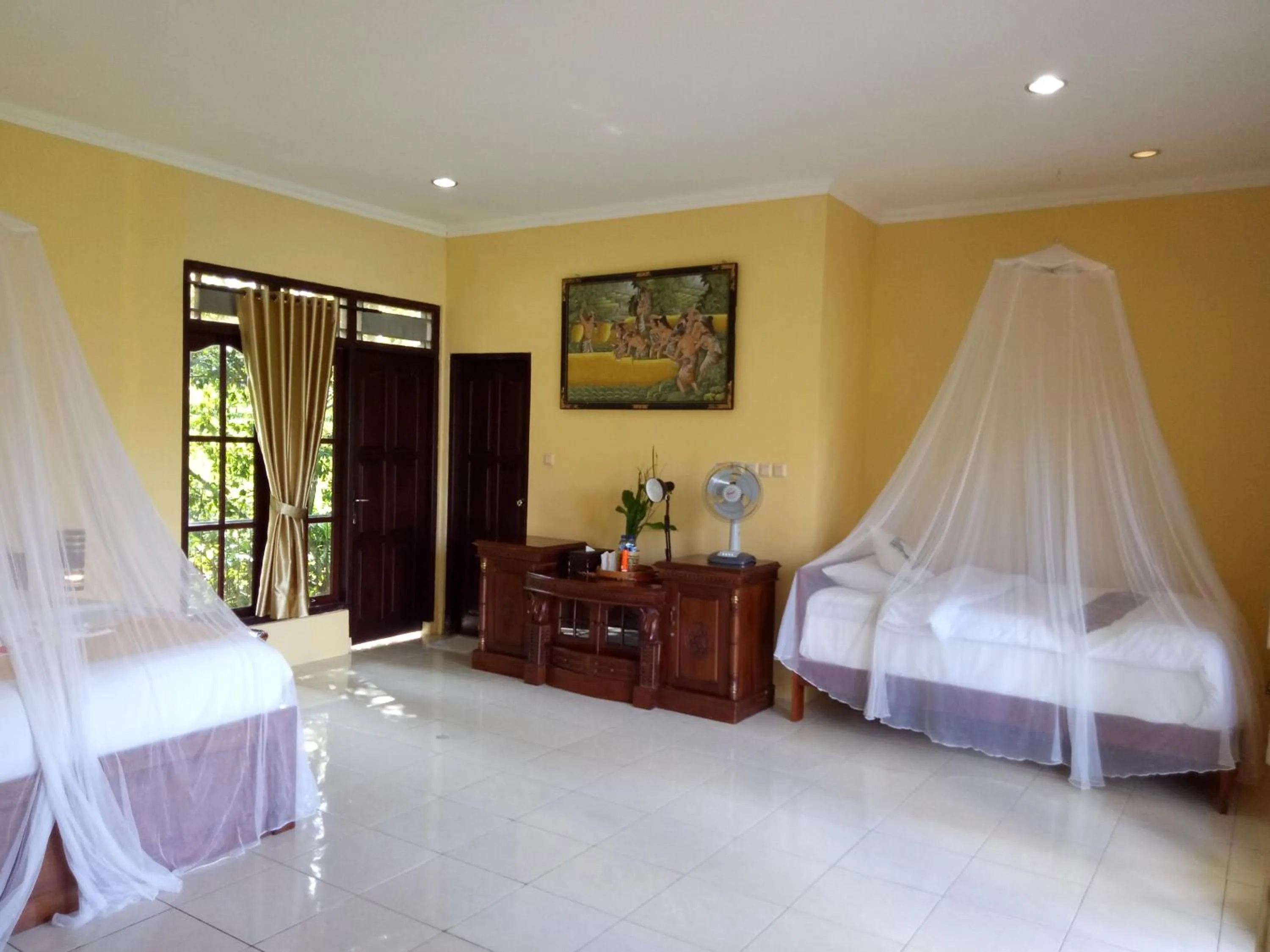 Bed in Atres Villa