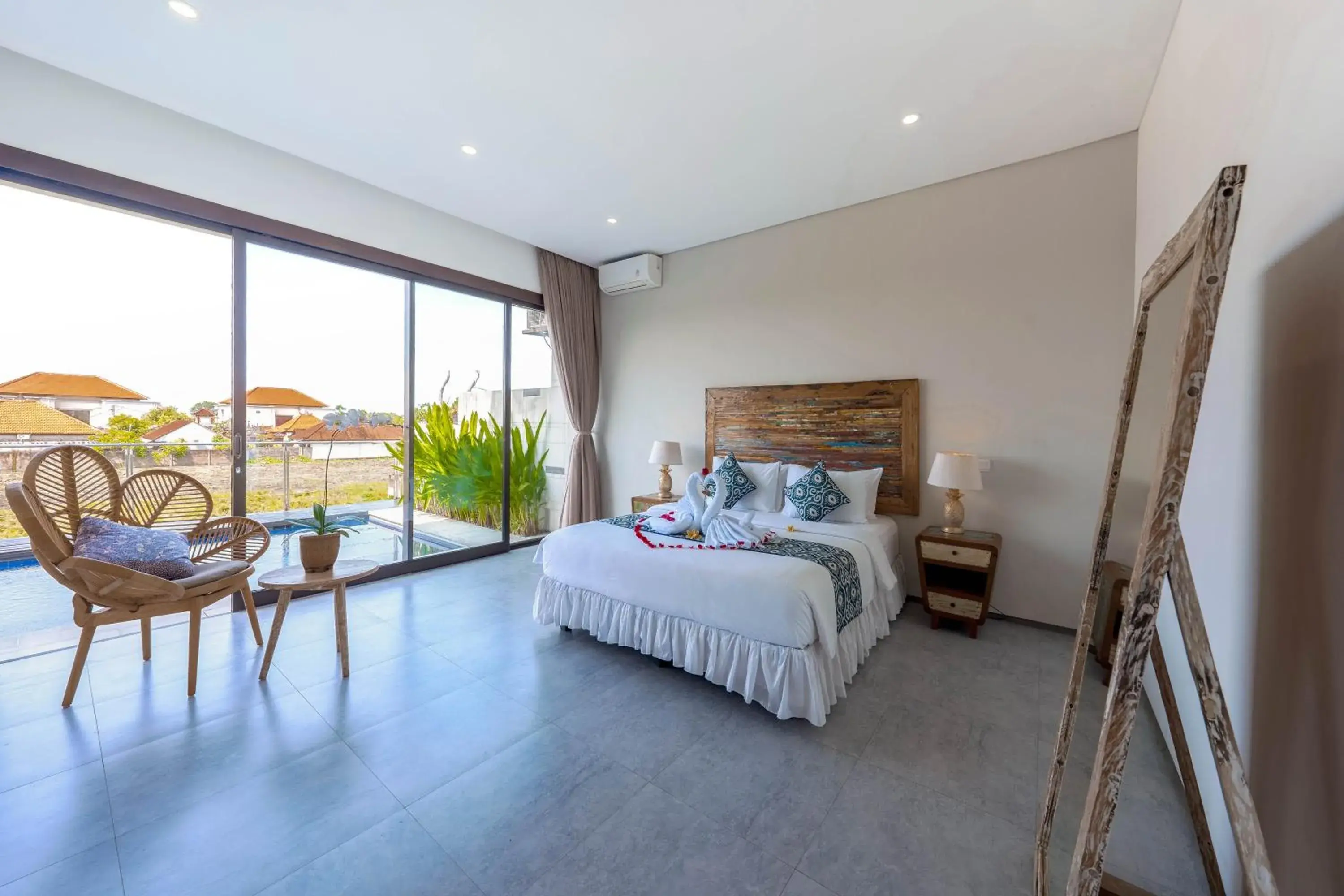 Bed in Villa Emilia Seminyak by Nagisa Bali Bed in Villa Emilia Seminyak by Nagisa Bali