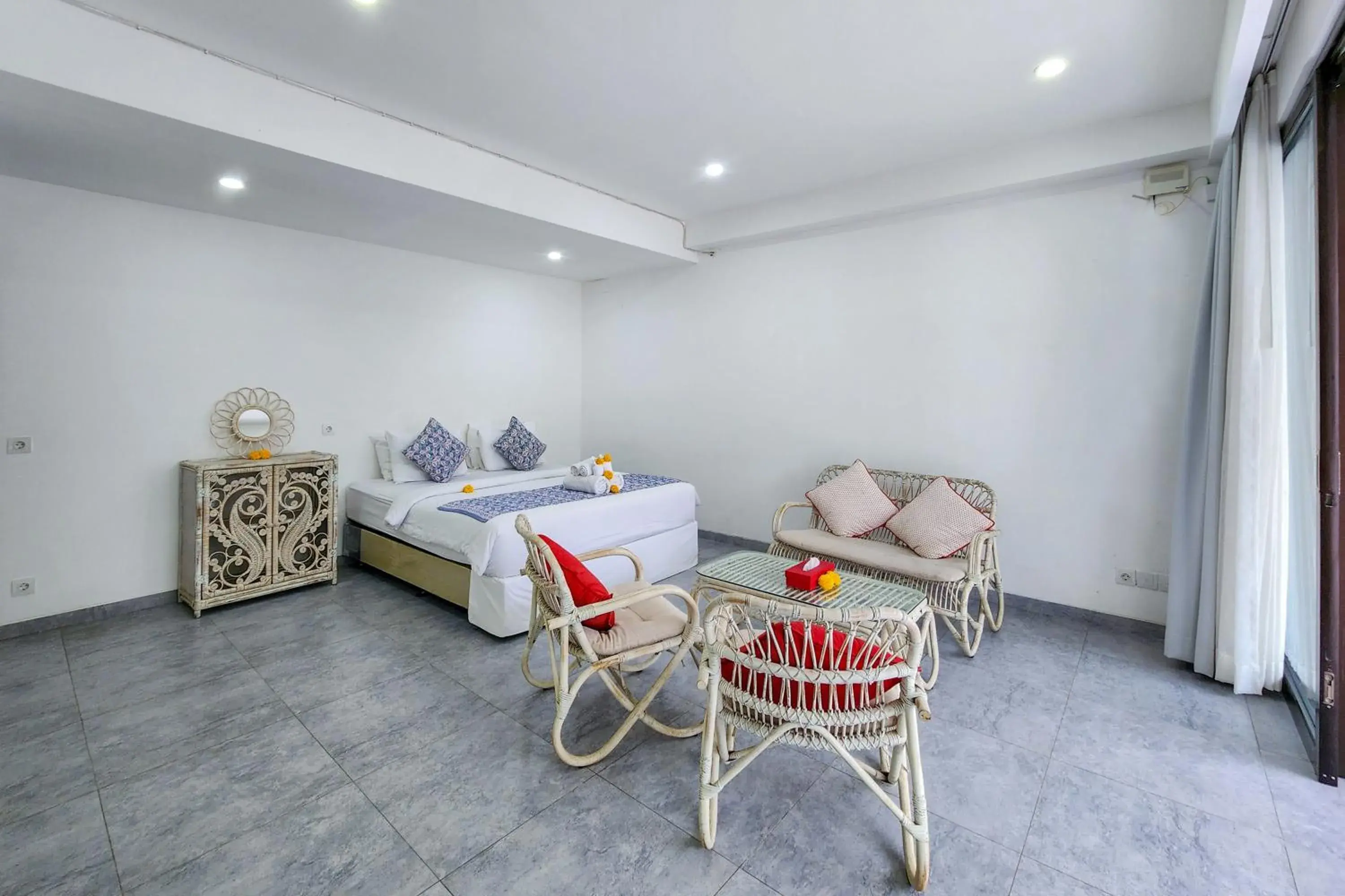 Bed in Villa Emilia Seminyak by Nagisa Bali Bed in Villa Emilia Seminyak by Nagisa Bali