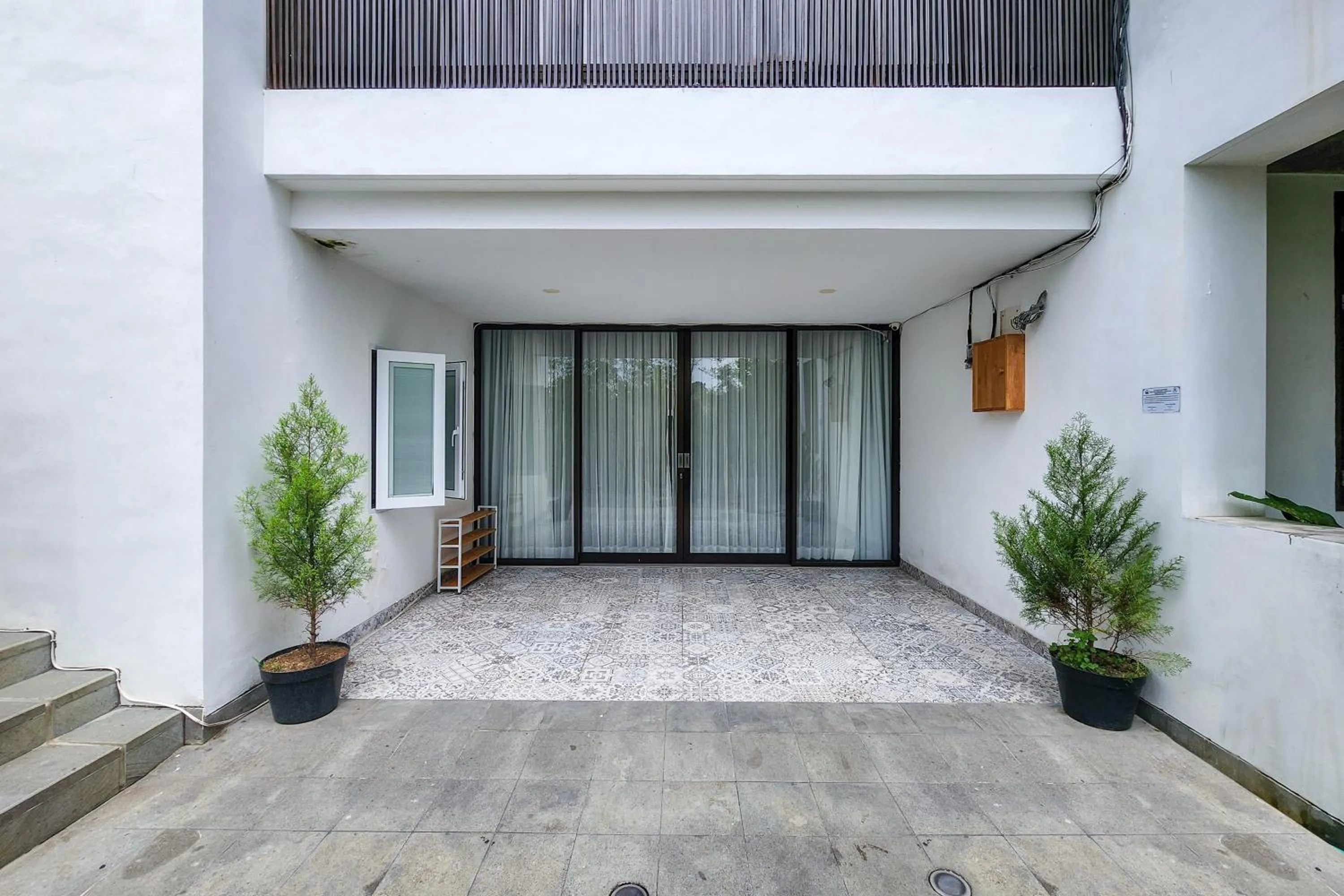 Facade/entrance in Villa Emilia Seminyak by Nagisa Bali