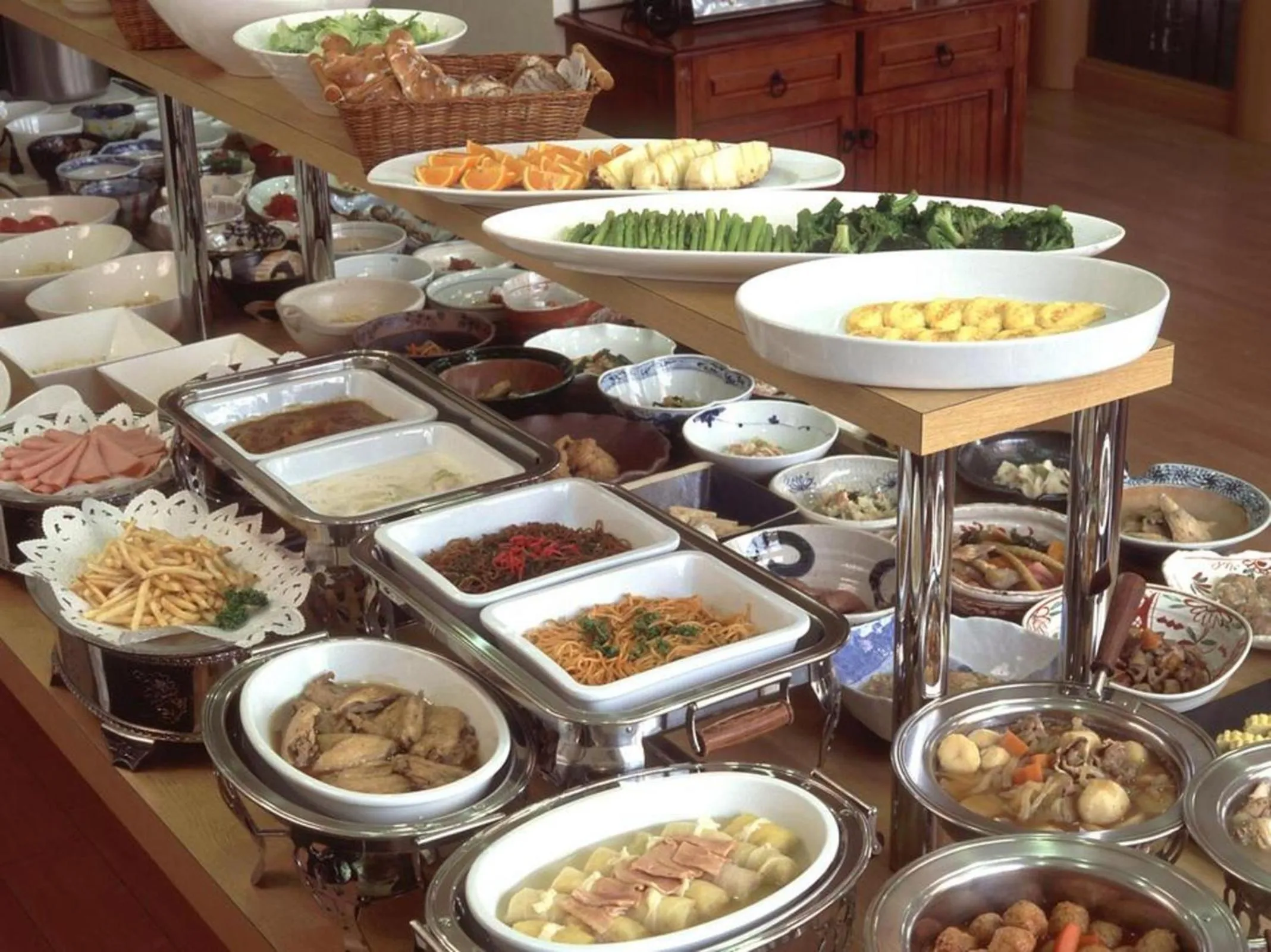Buffet breakfast in Lasting Hotel