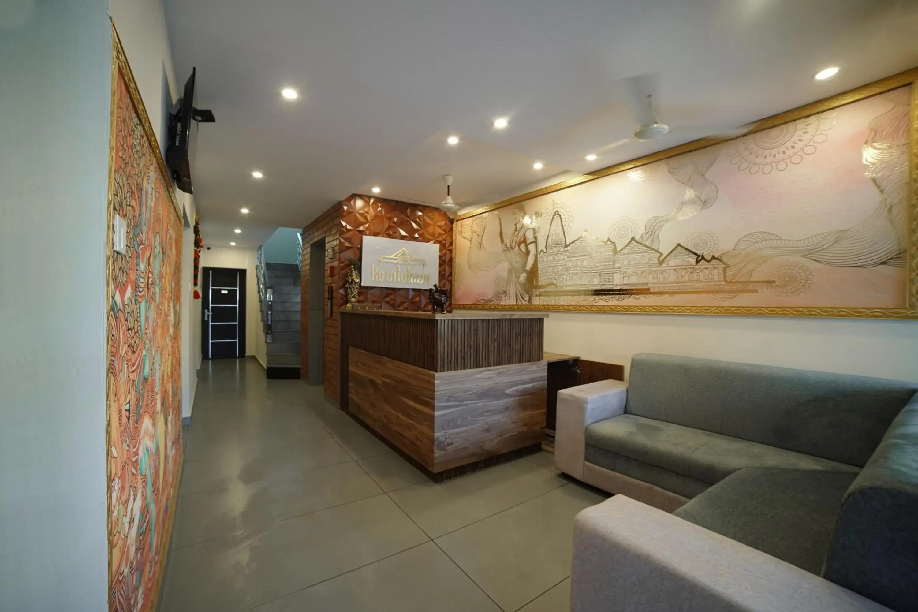 Lobby or reception in Kovilakam Achutham Lobby or reception in Kovilakam Achutham