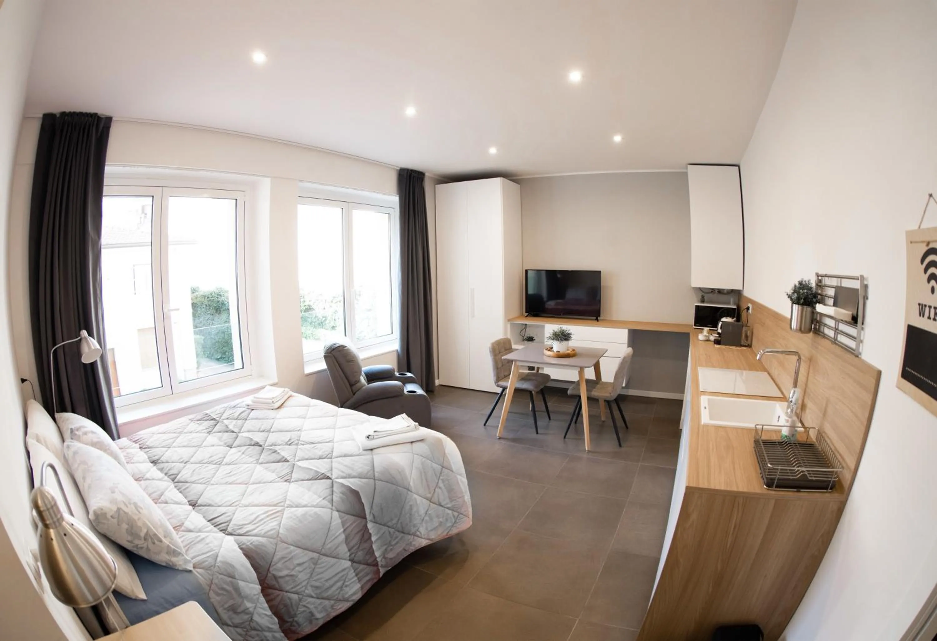 Bed in La Residenza Isabella