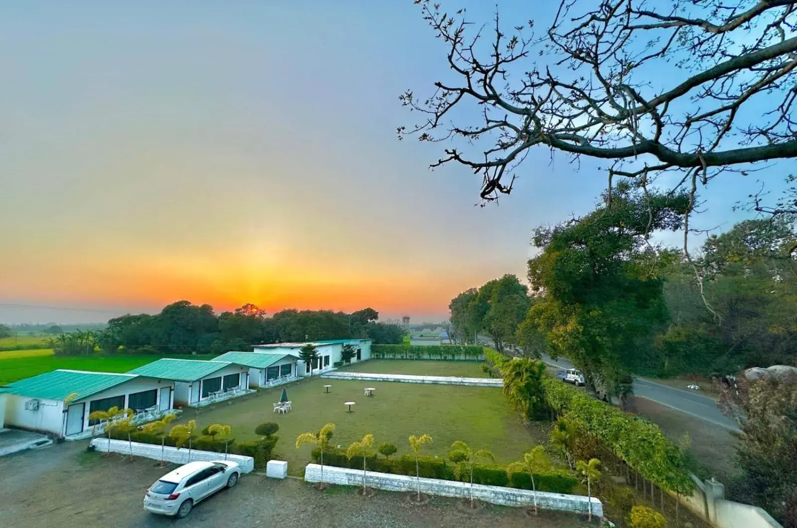 Property building in Six seasons resort Property building in Six seasons resort