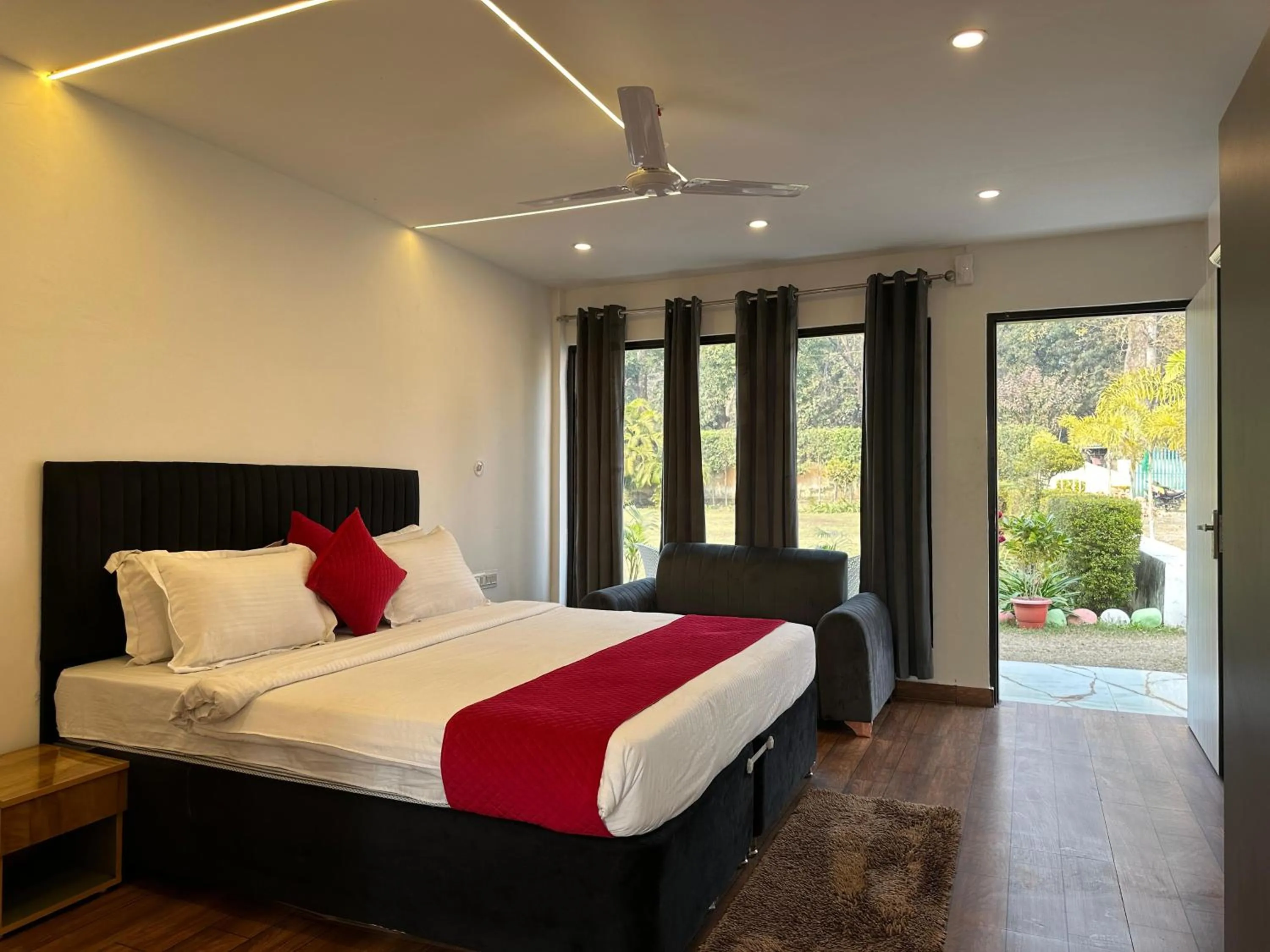 Bed in Six seasons resort